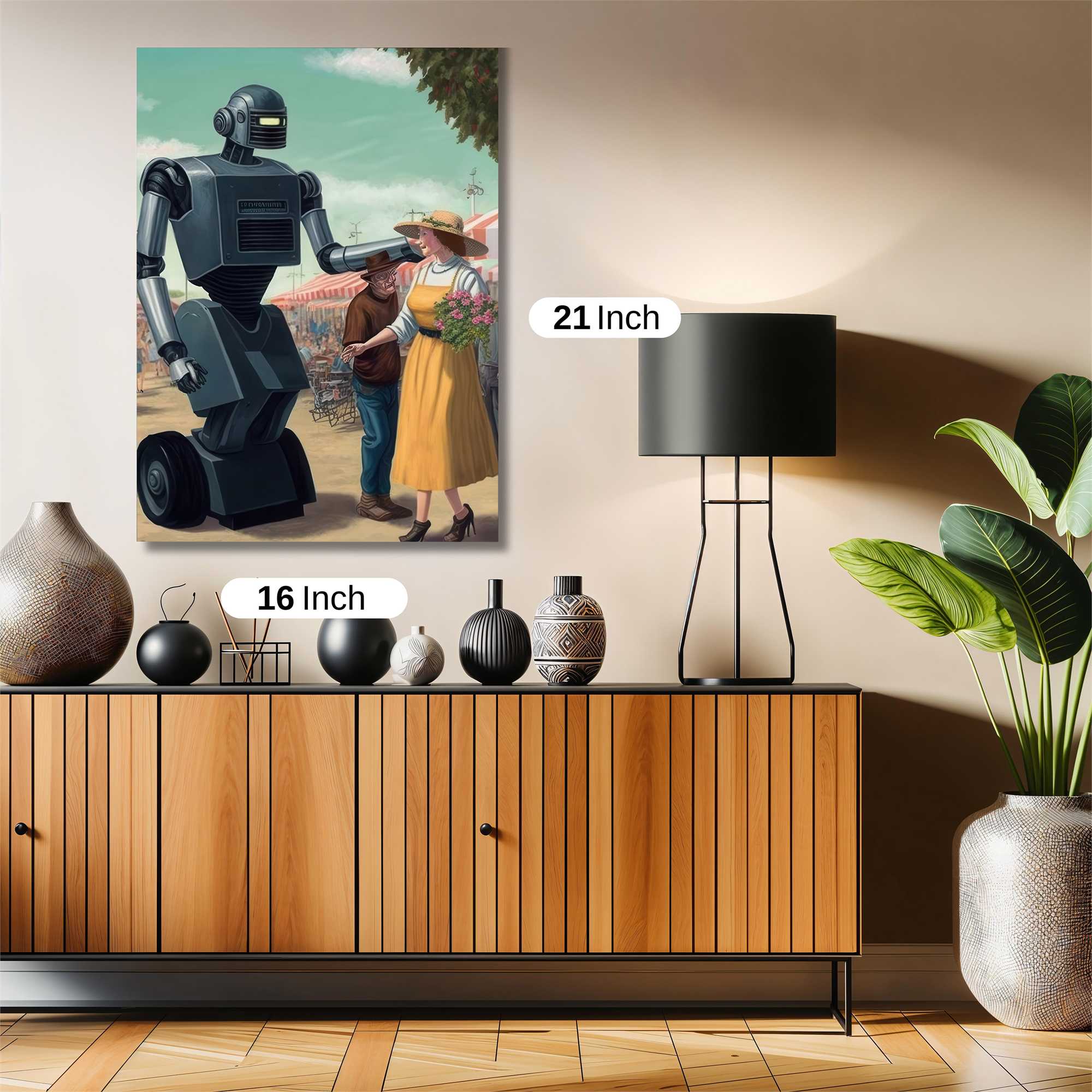 Robot Joy Safe Wall Magnetic / M