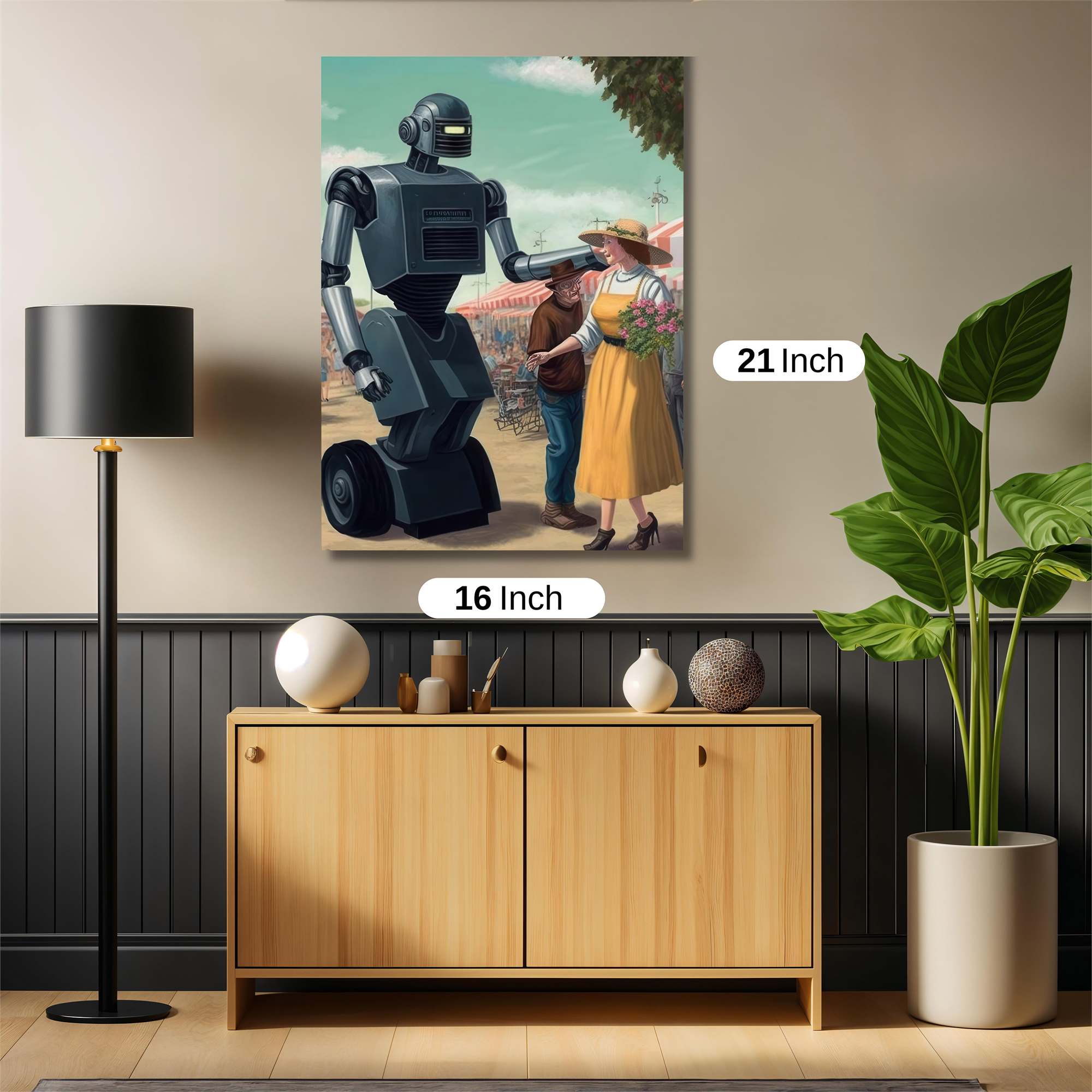 Robot Joy Safe Wall Magnetic / M