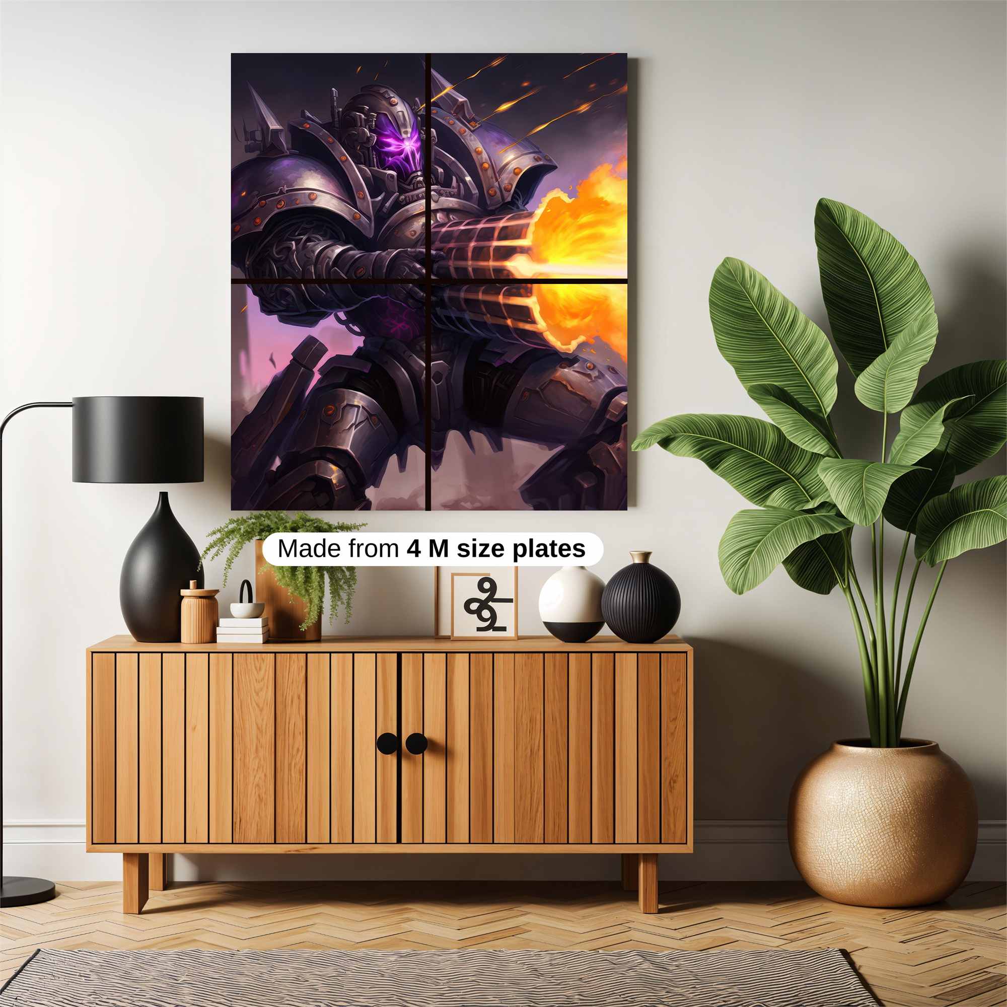 Mecha Rage Safe Wall Magnetic / M