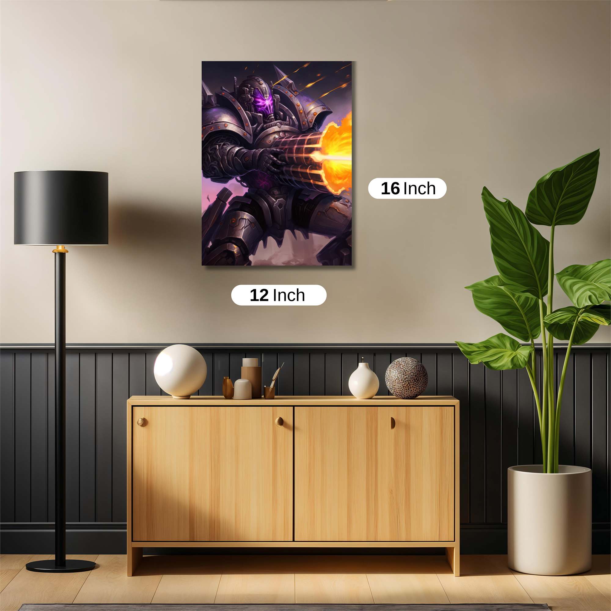 Mecha Rage Safe Wall Magnetic / M