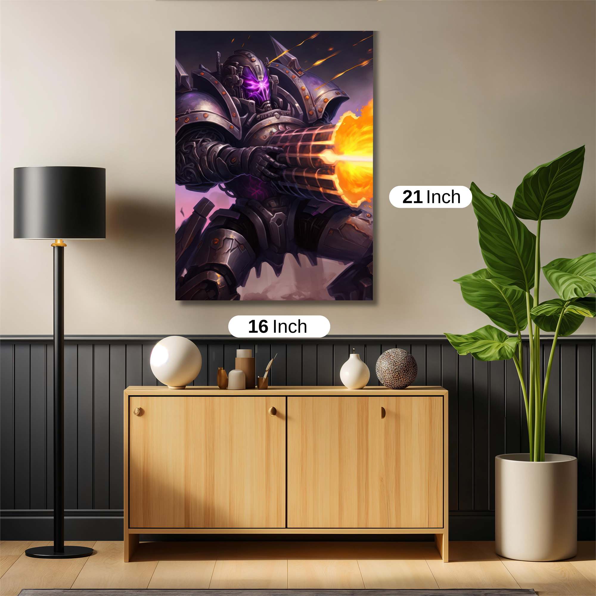 Mecha Rage Safe Wall Magnetic / M