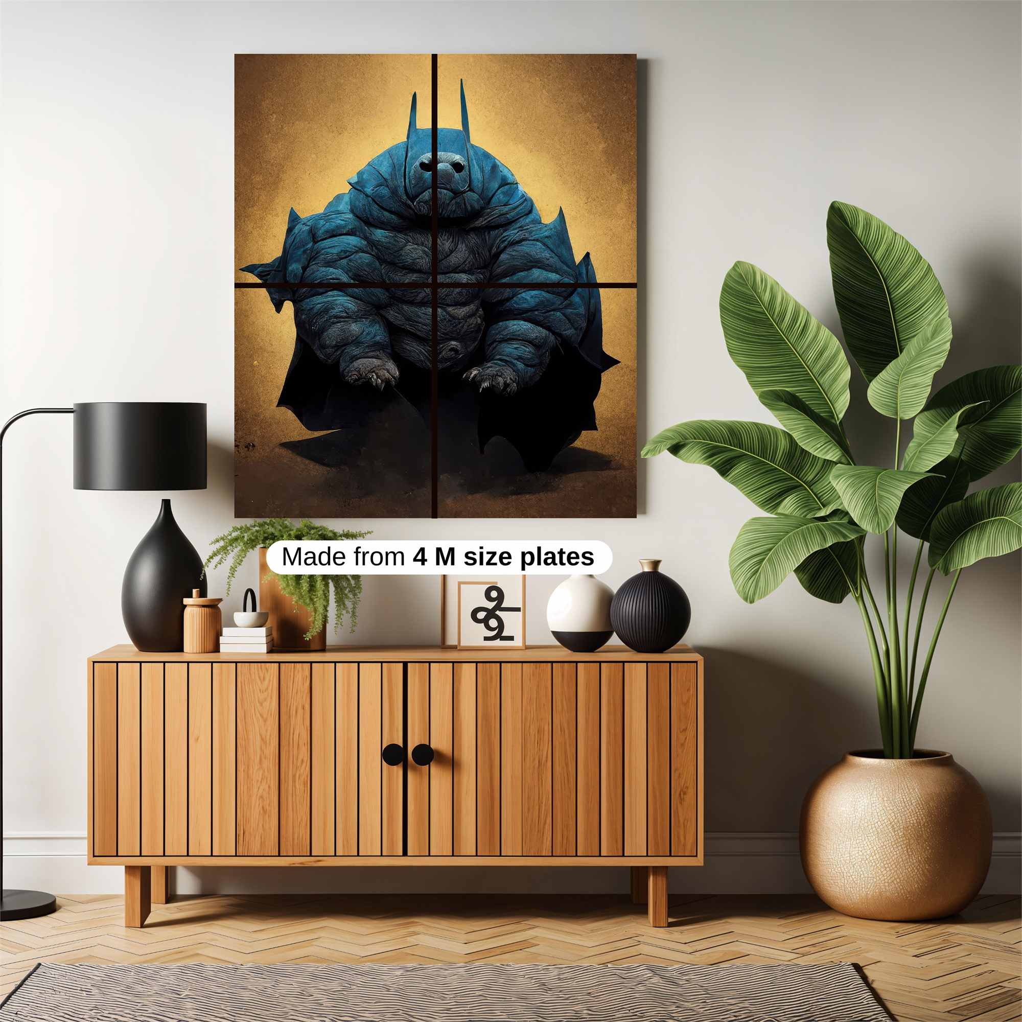 Batman Brooding Safe Wall Magnetic / M