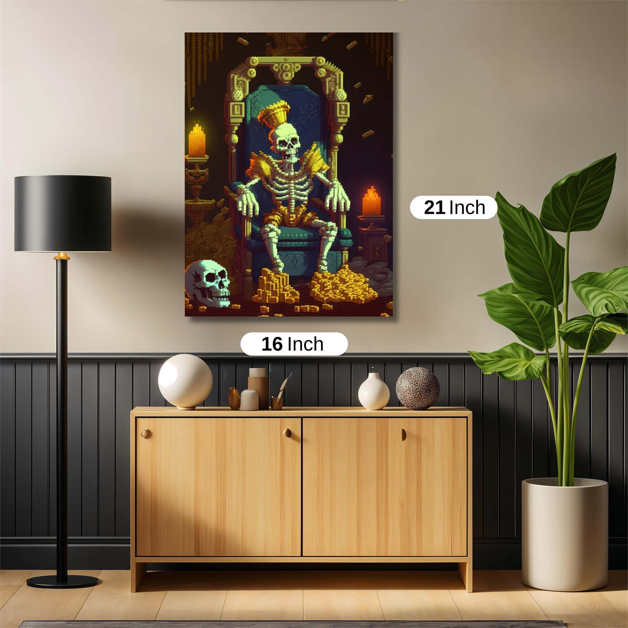 Skeleton Sovereign Safe Wall Magnetic / M
