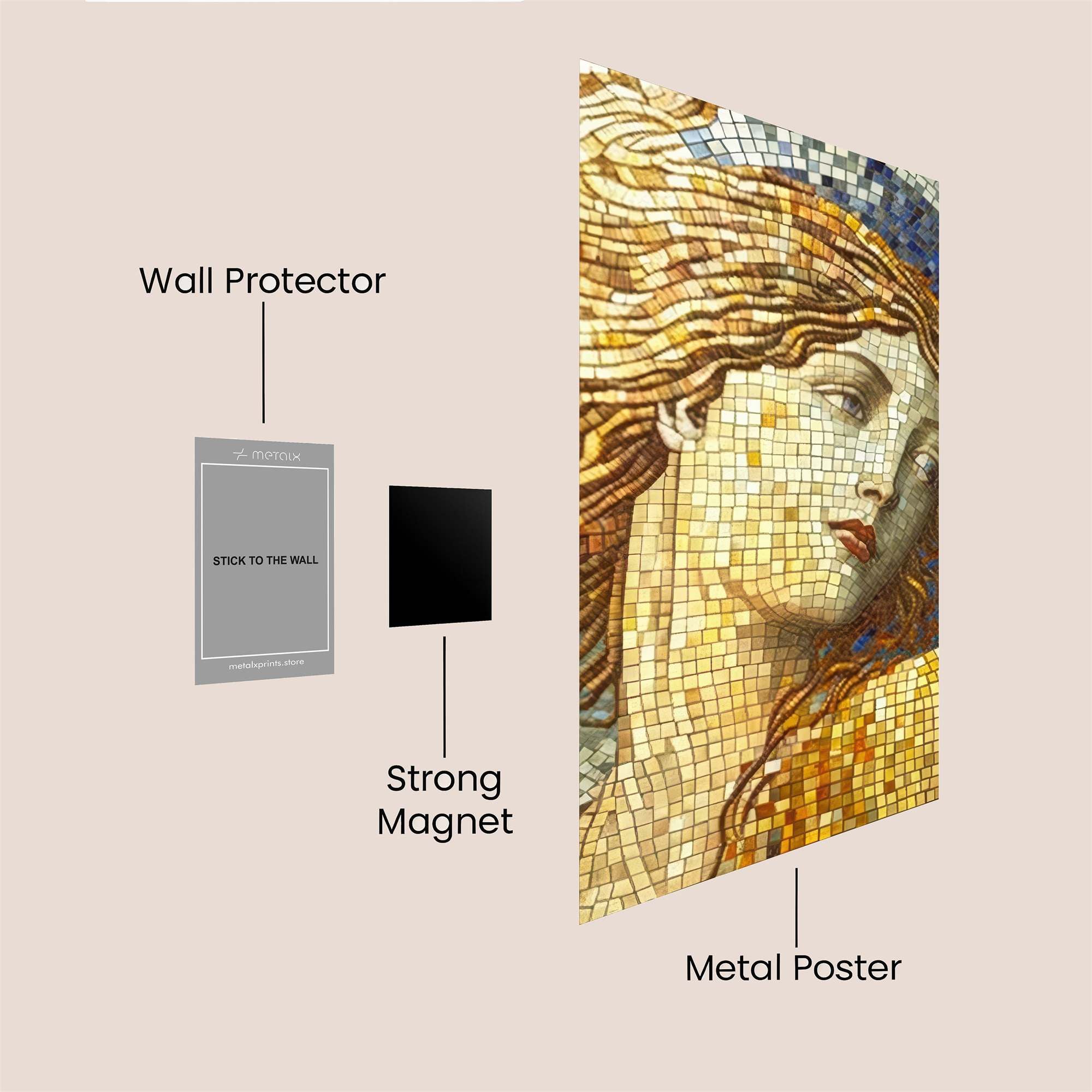 Aphrodite Ethereal Safe Wall Magnetic / M