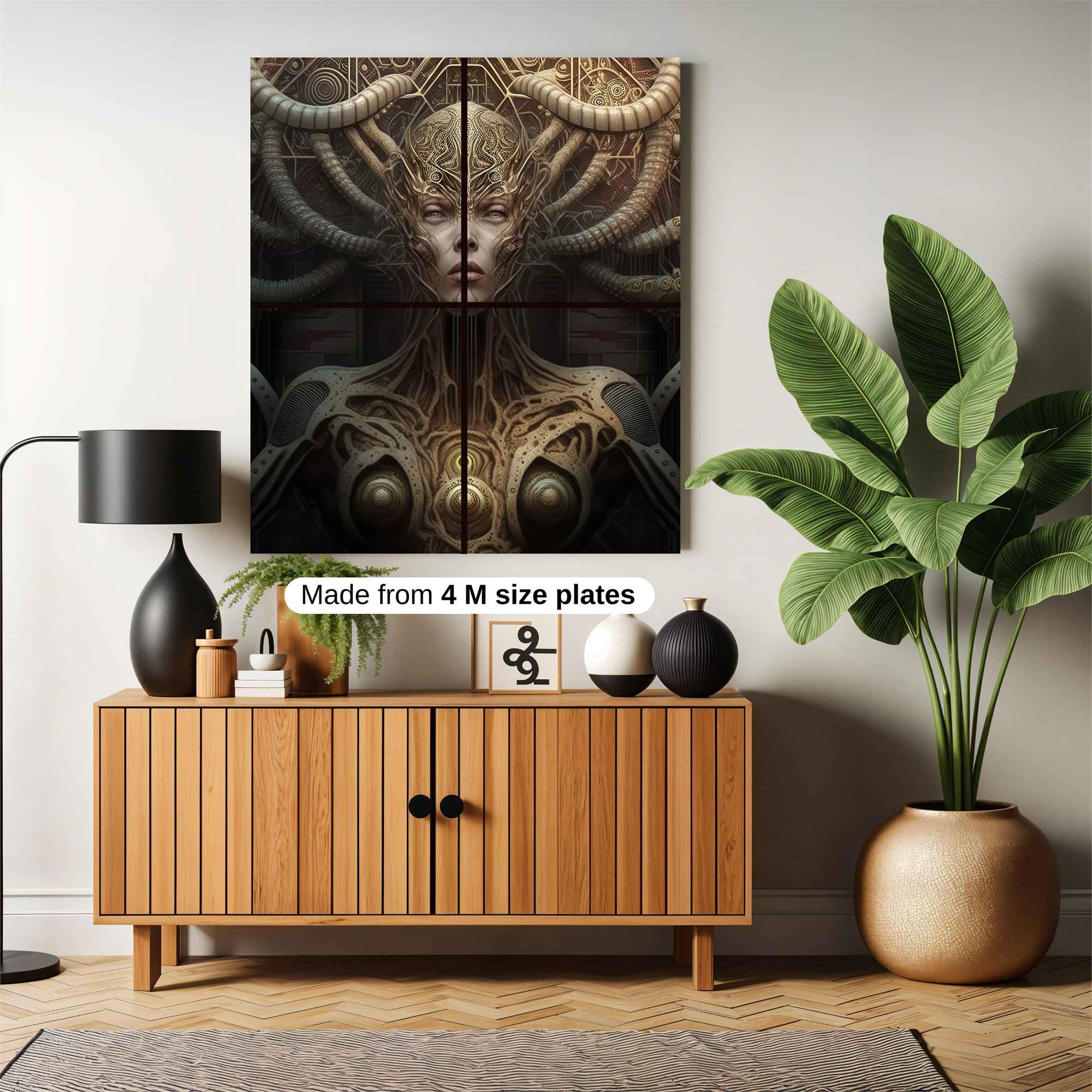 Cyber Goddess Safe Wall Magnetic / M