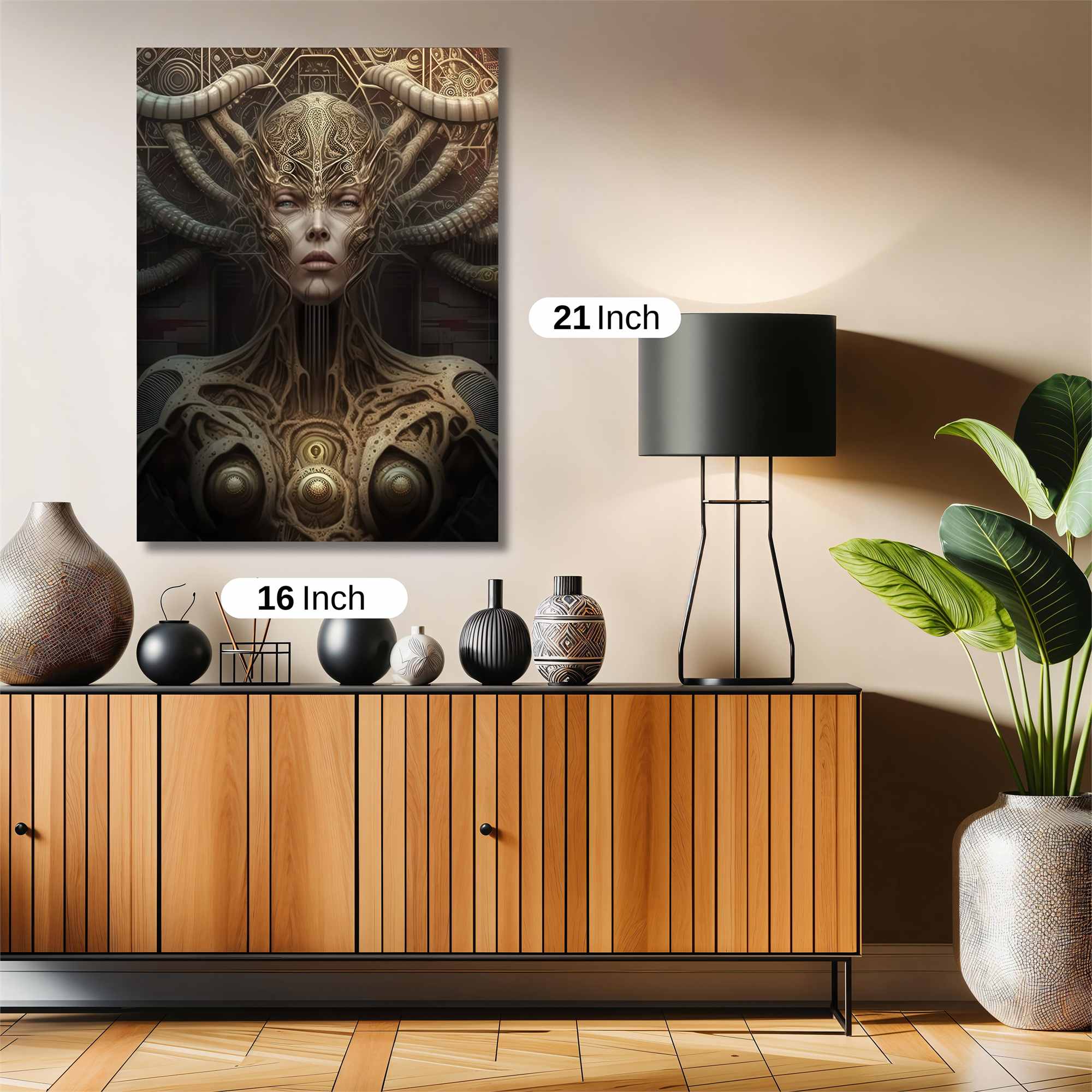 Cyber Goddess Safe Wall Magnetic / M