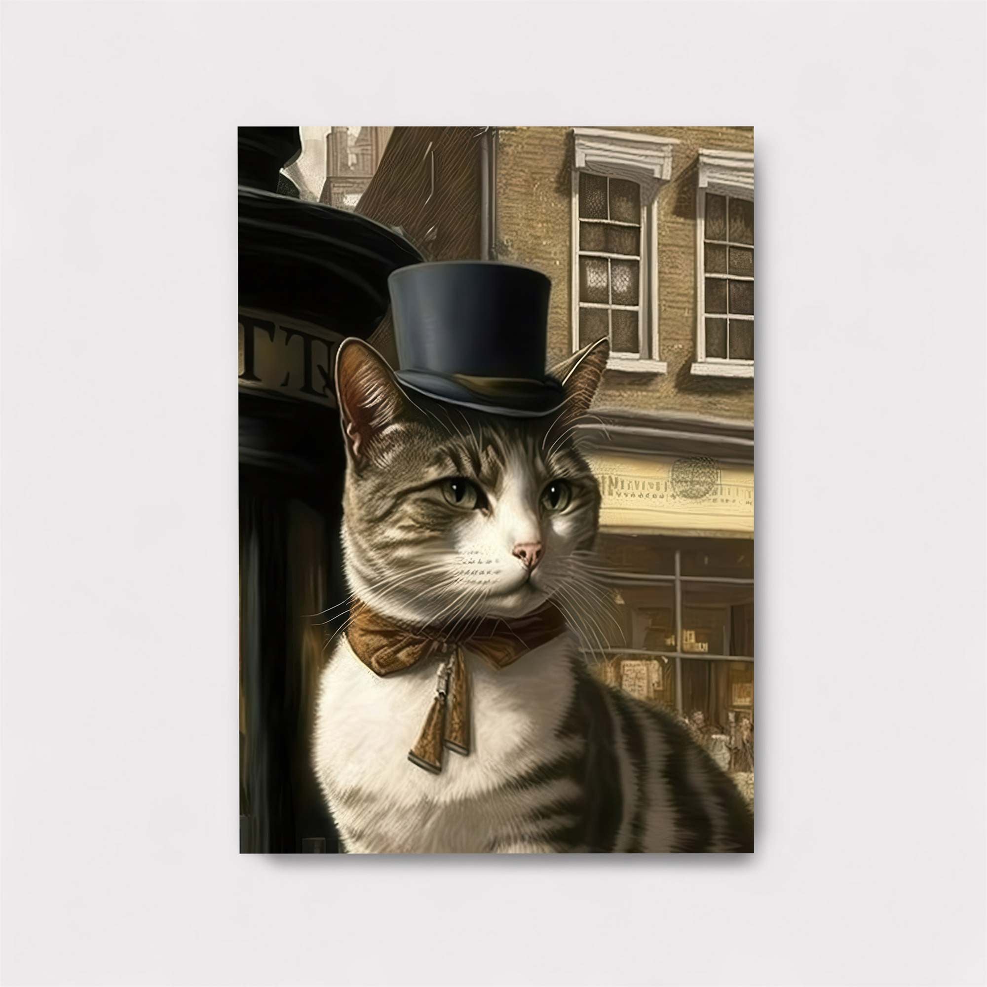 Gentlemanly Cat Safe Wall Magnetic / M