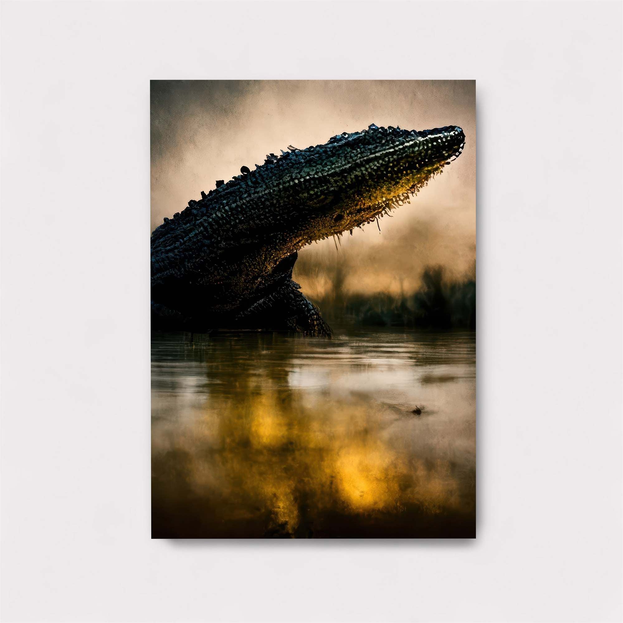 Crocodile Menace Safe Wall Magnetic / M