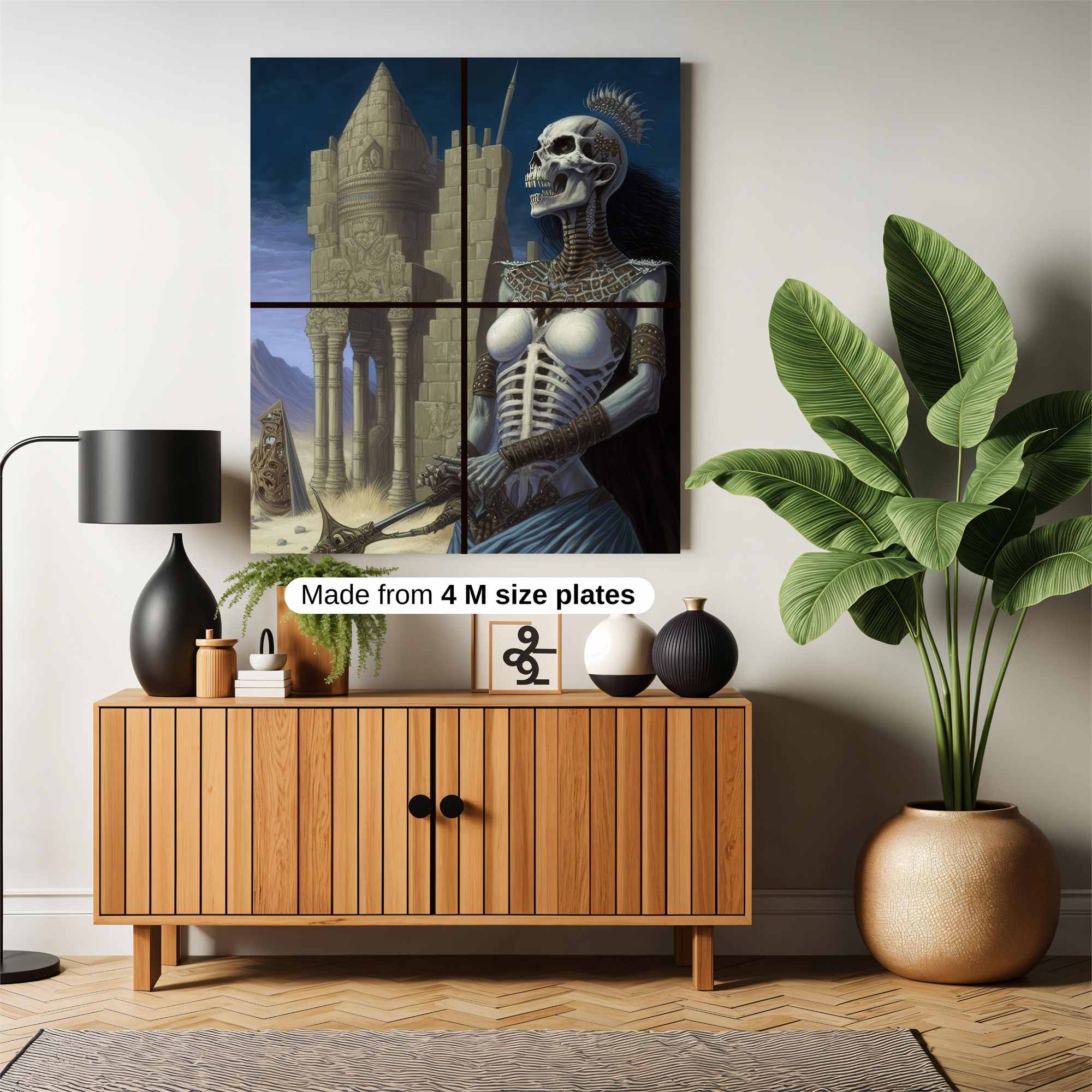 Necropolis Queen Safe Wall Magnetic / M