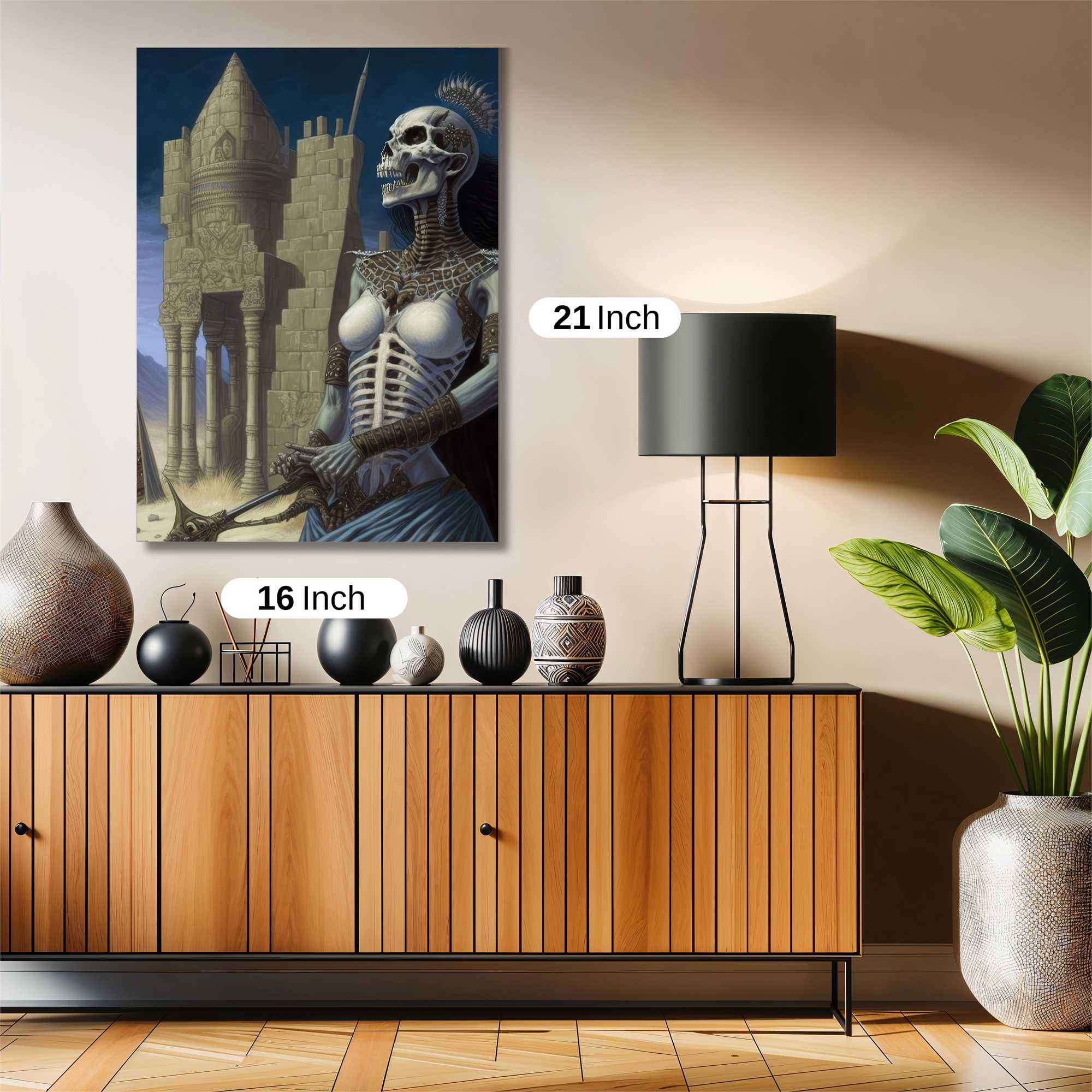 Necropolis Queen Safe Wall Magnetic / M