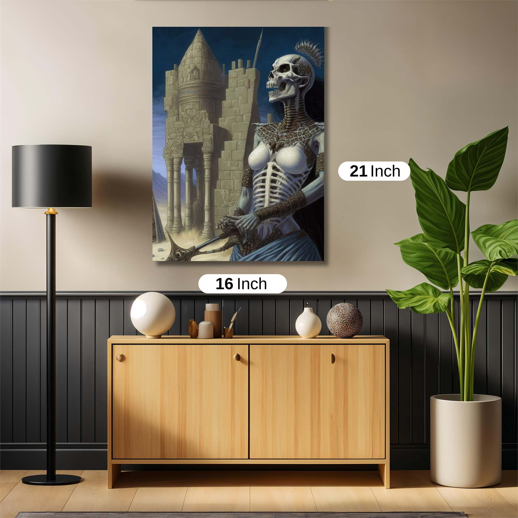 Necropolis Queen Safe Wall Magnetic / M