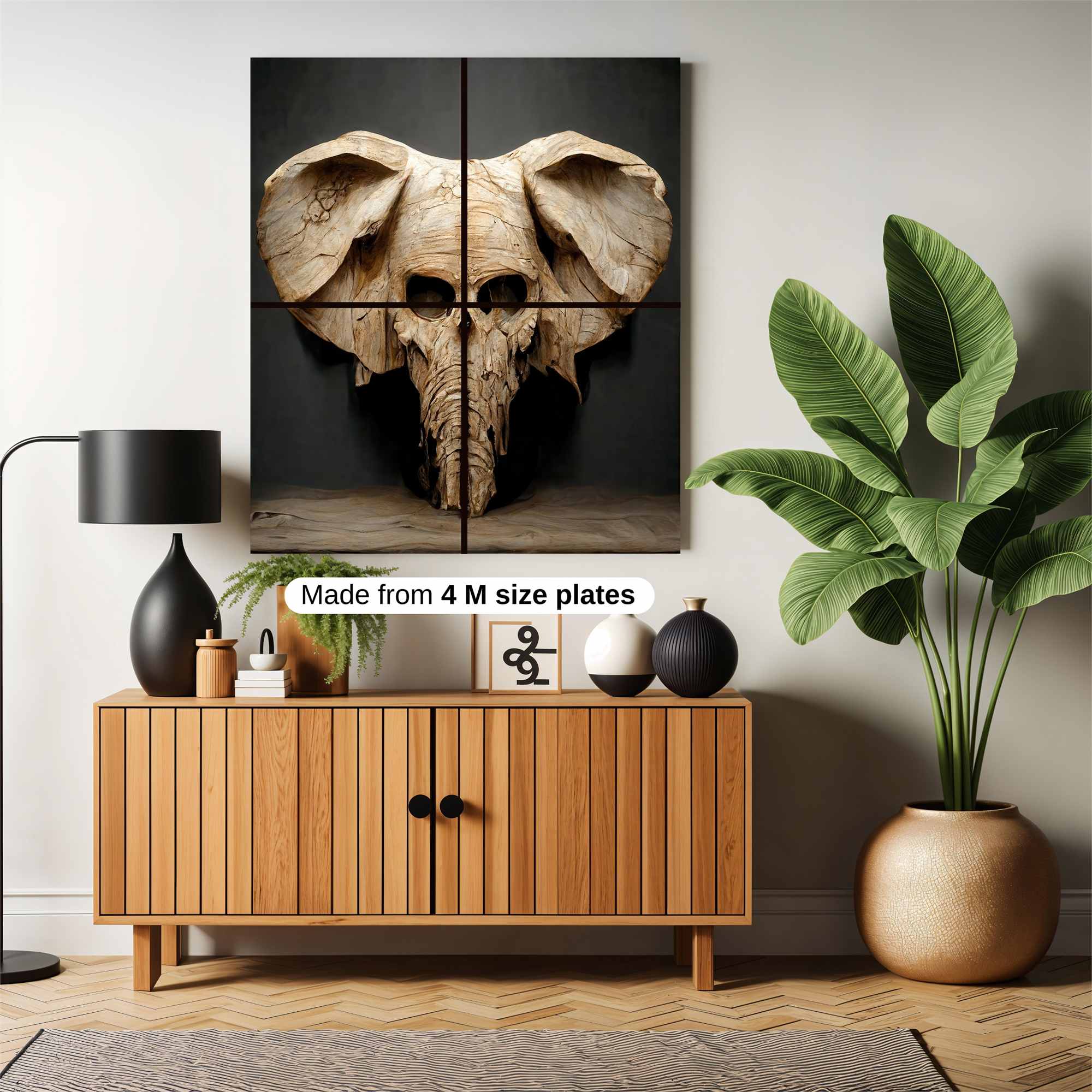 Elephant Macabre Safe Wall Magnetic / M