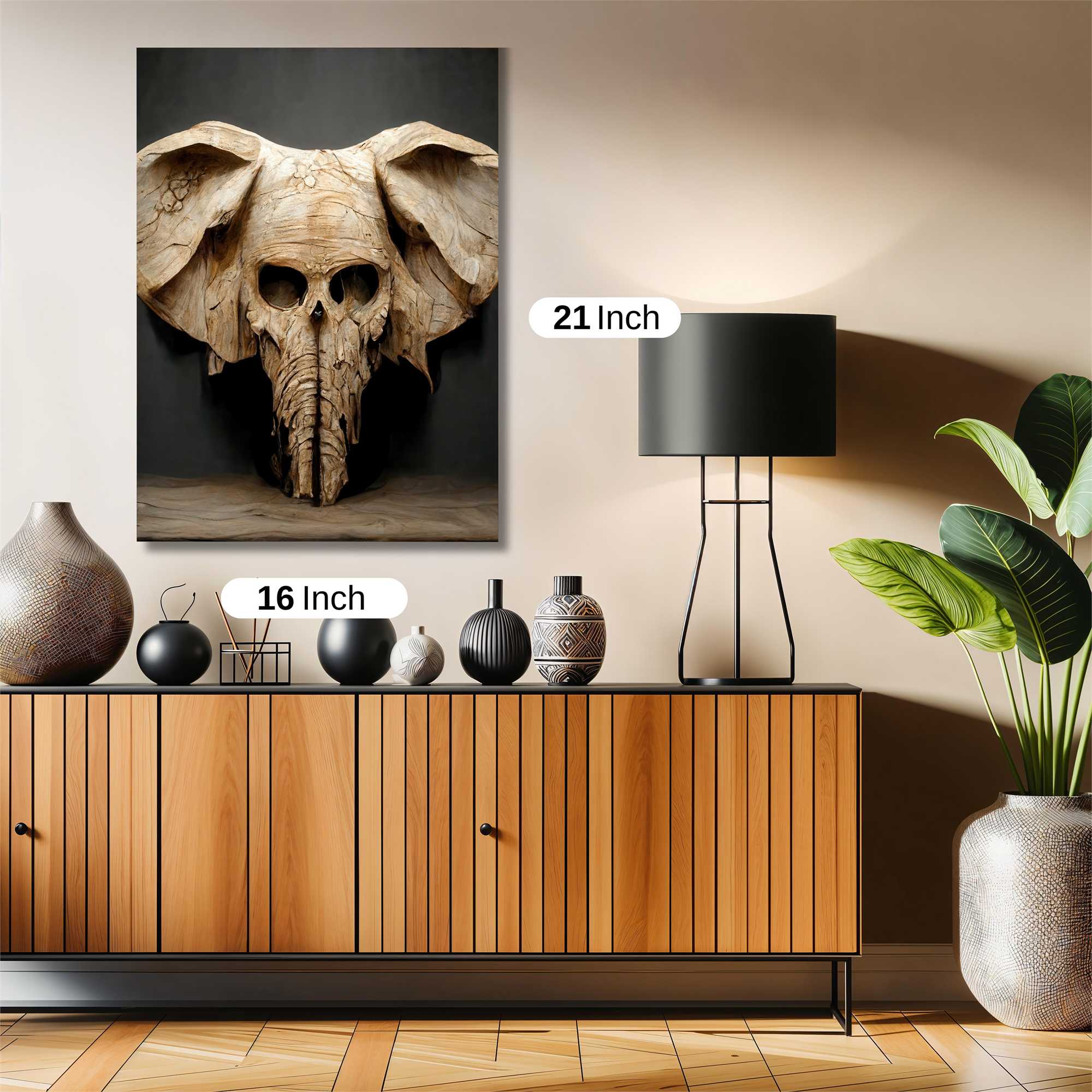 Elephant Macabre Safe Wall Magnetic / M