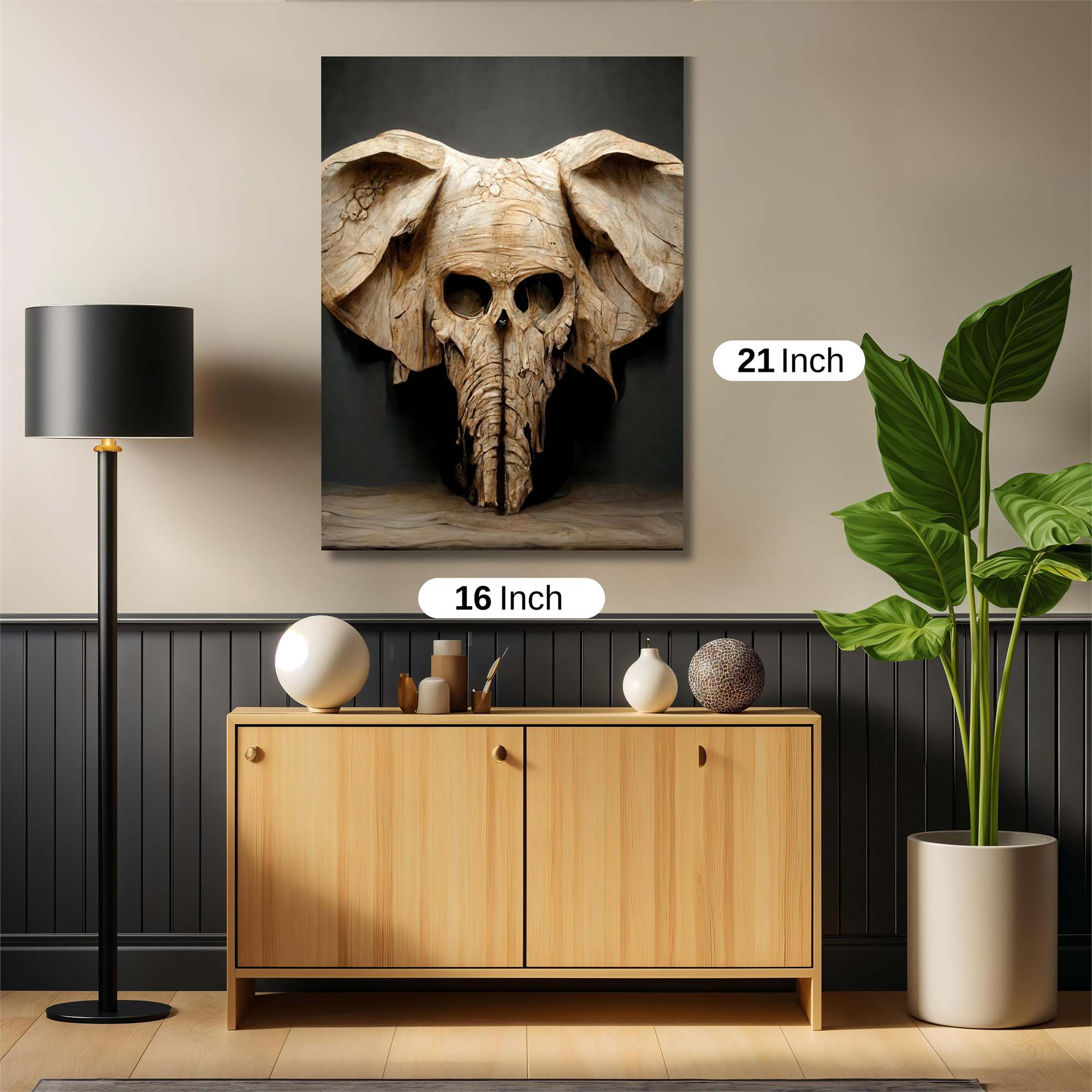 Elephant Macabre Safe Wall Magnetic / M