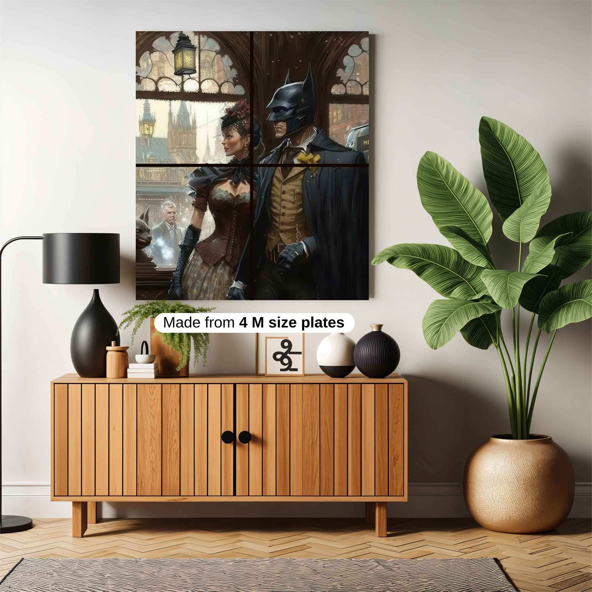 Batman Enigmatic Safe Wall Magnetic / M
