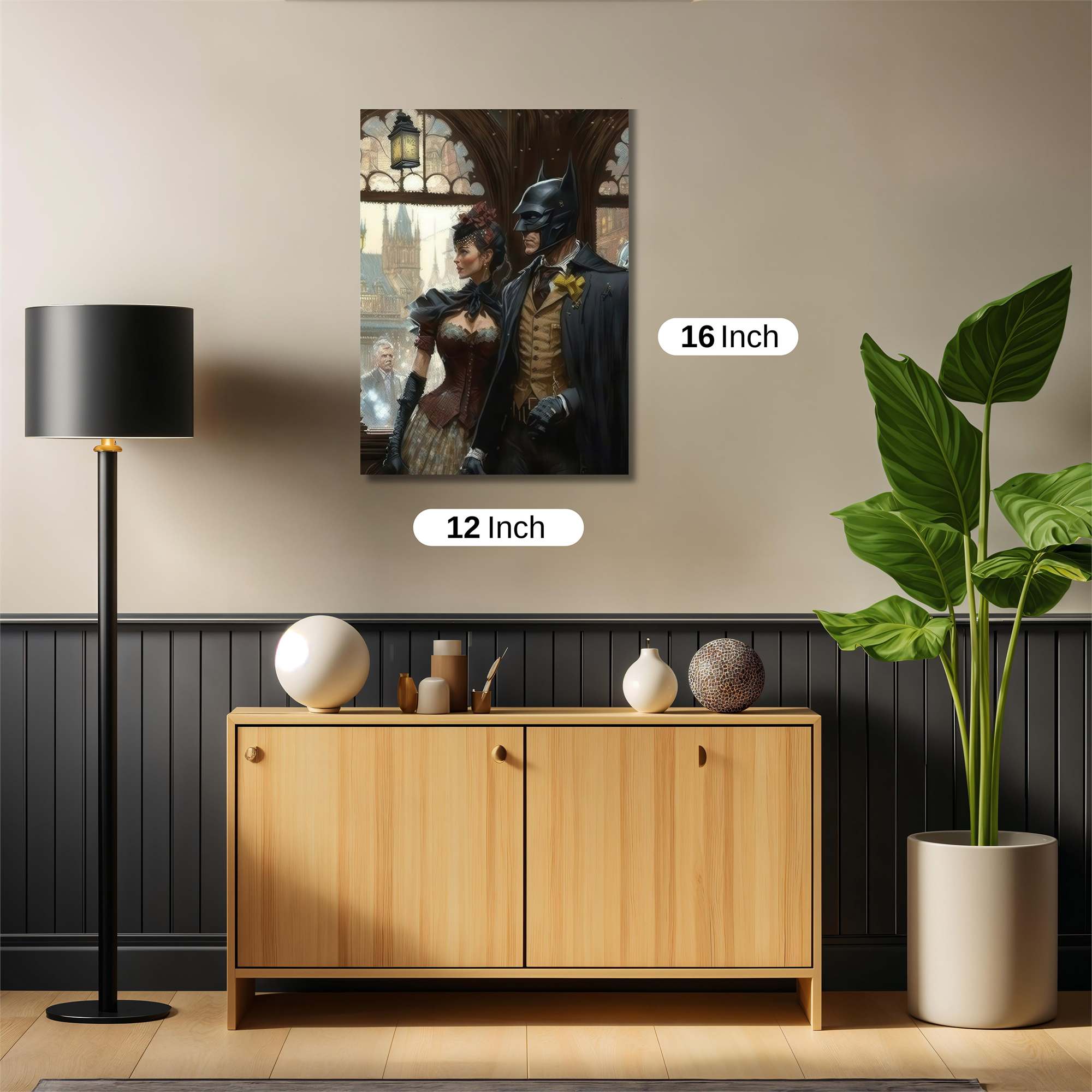 Batman Enigmatic Safe Wall Magnetic / M