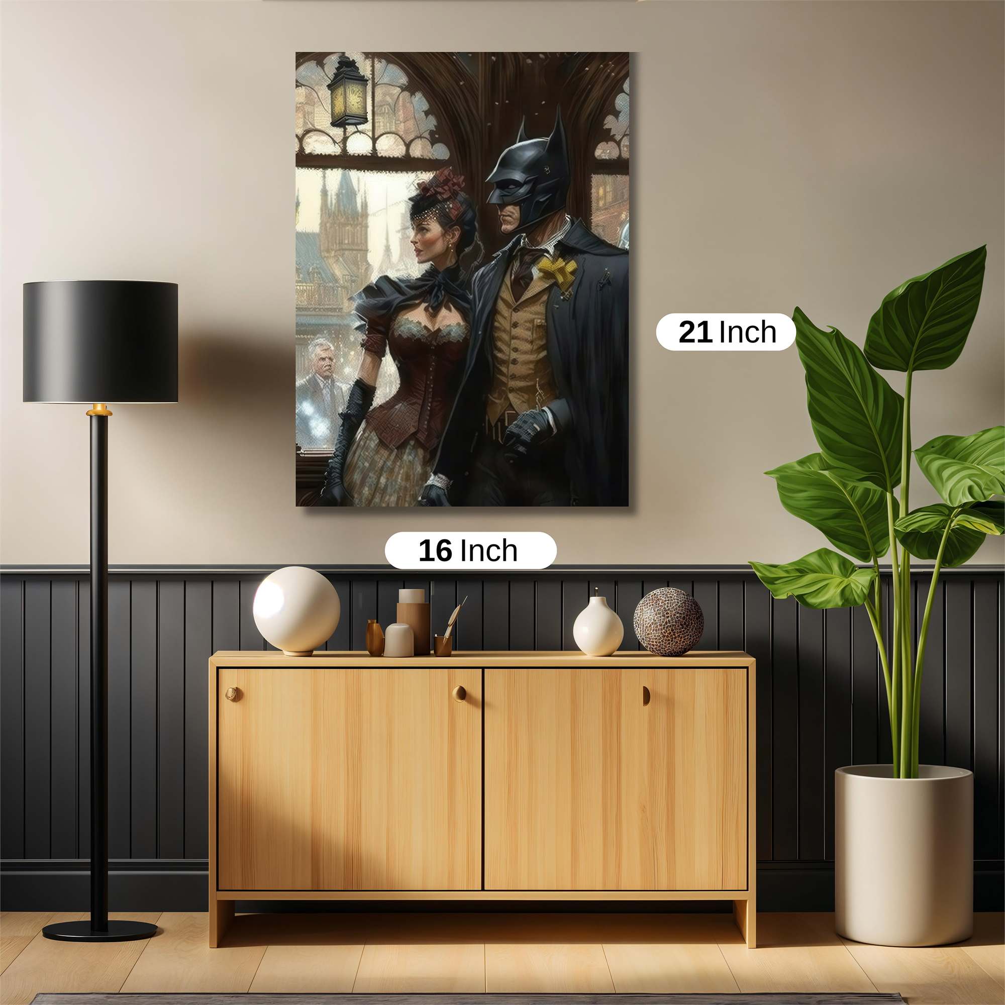 Batman Enigmatic Safe Wall Magnetic / M