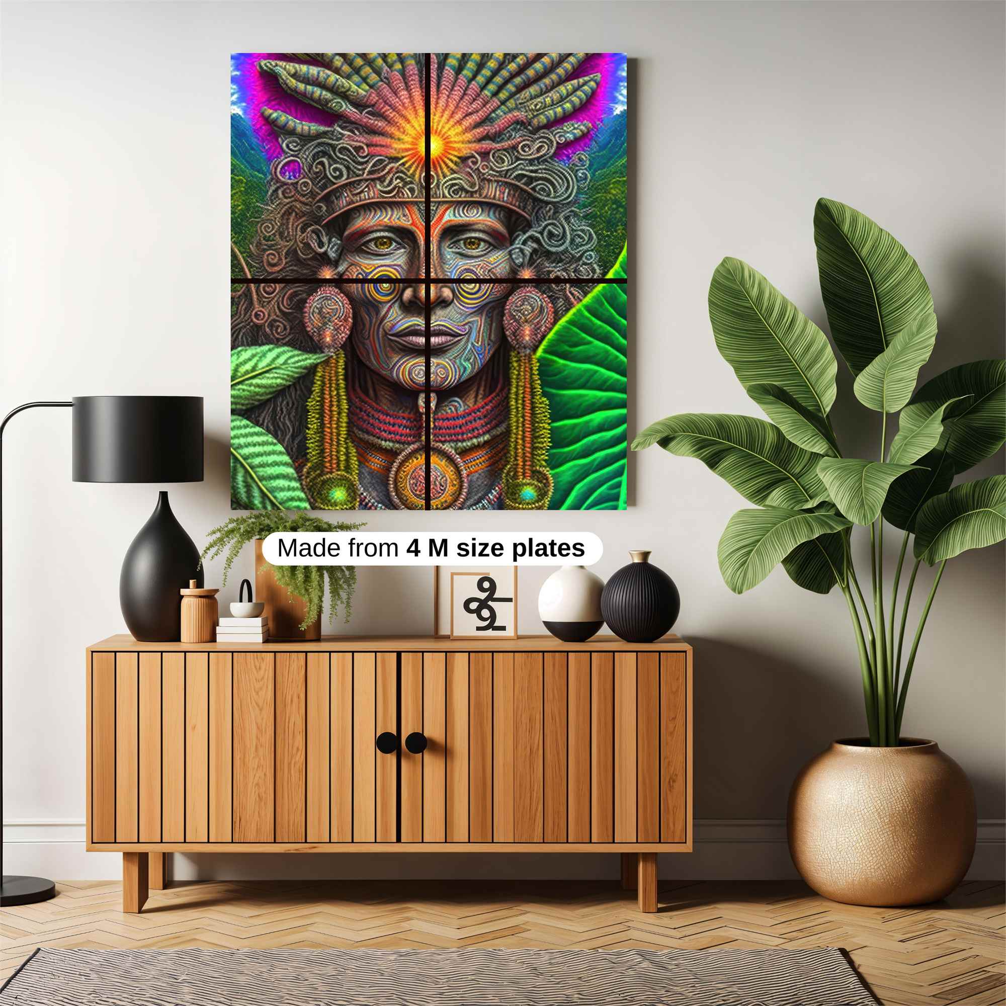 Shamanic Radiance Safe Wall Magnetic / M
