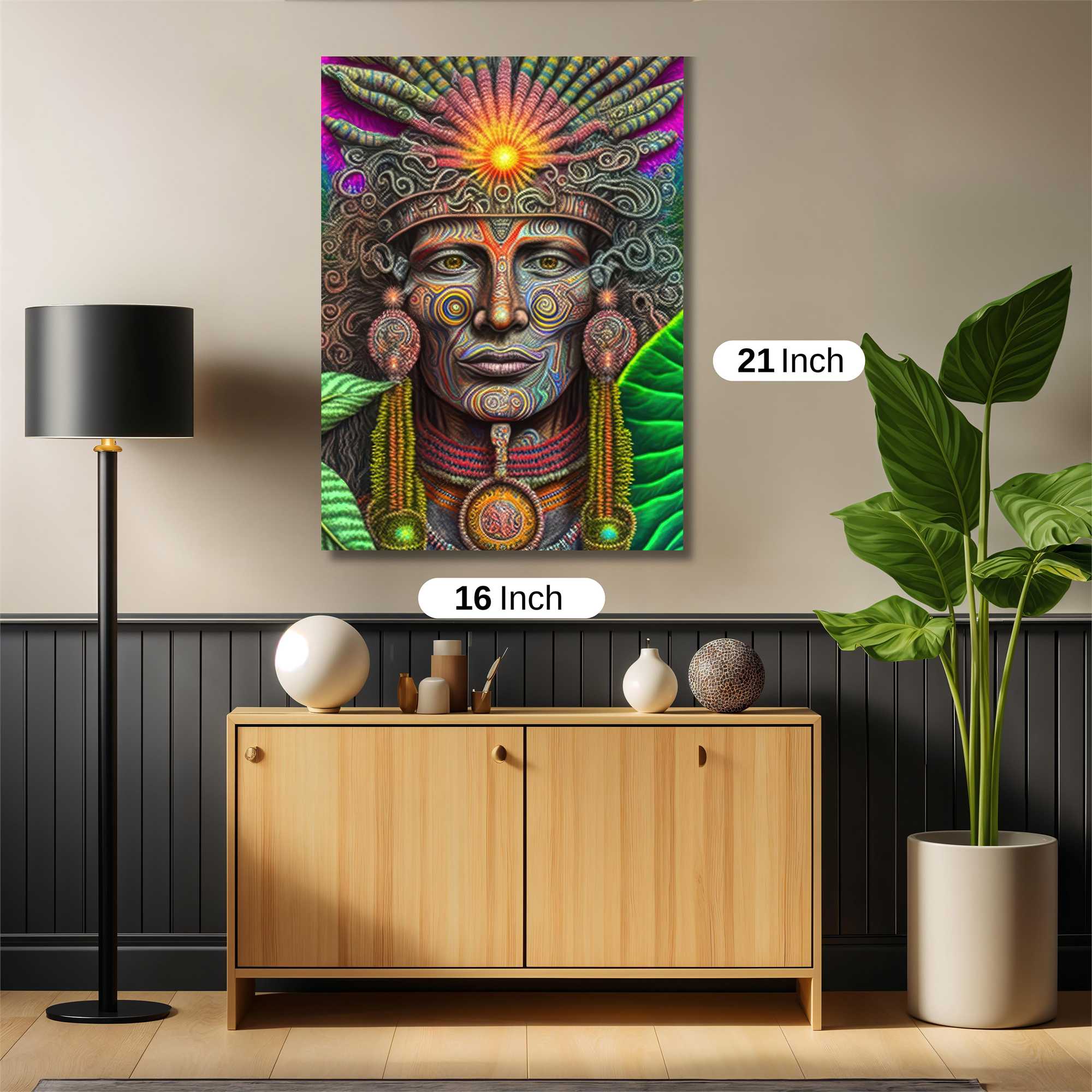 Shamanic Radiance Safe Wall Magnetic / M