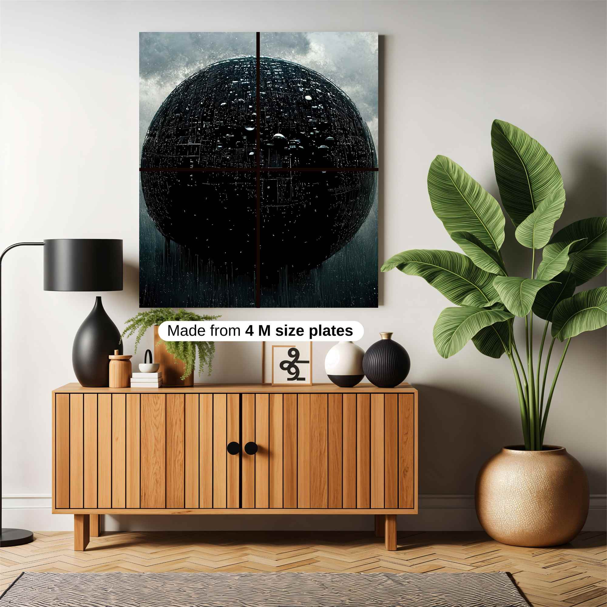Sphere Enigmatic Safe Wall Magnetic / M