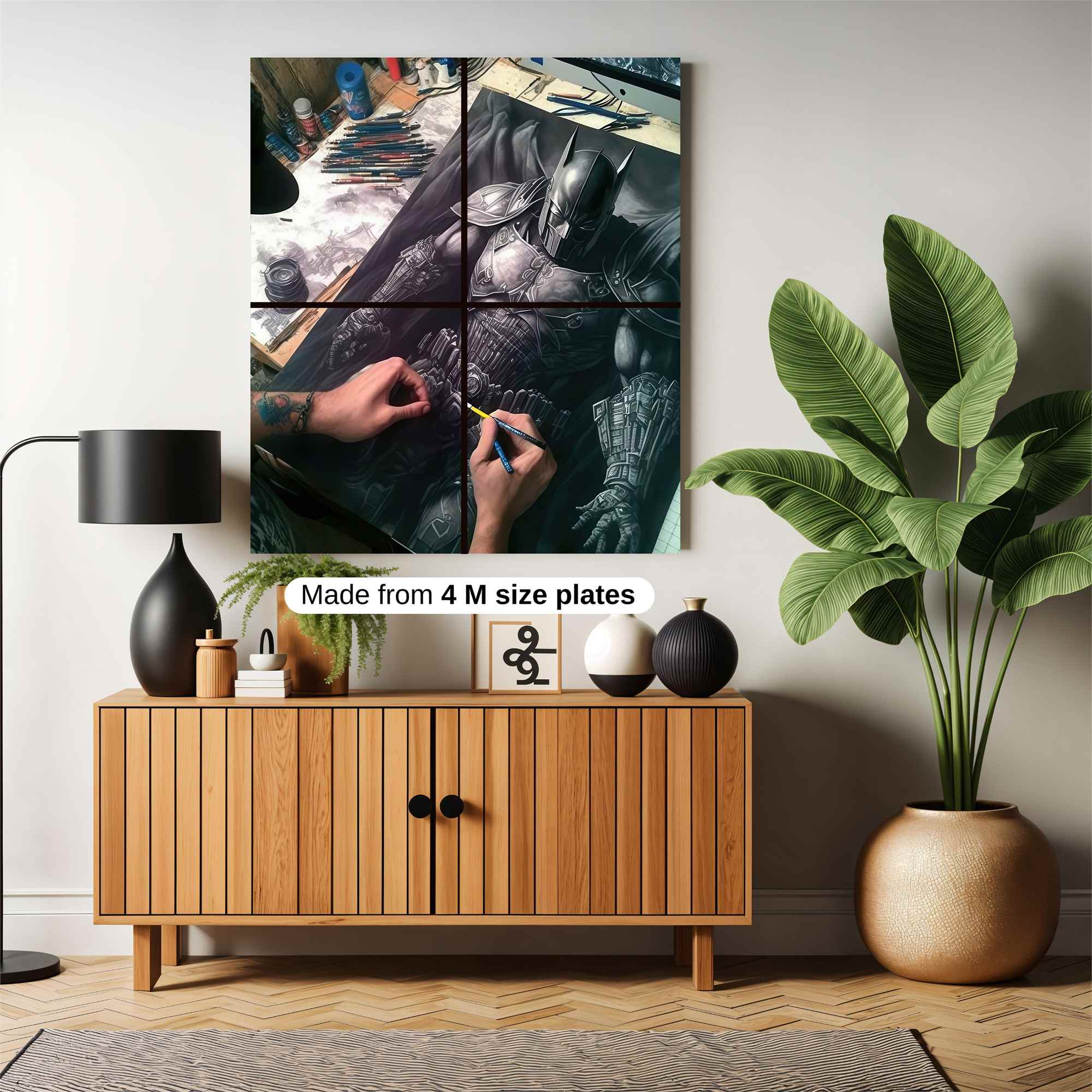 Batman Intense Safe Wall Magnetic / M