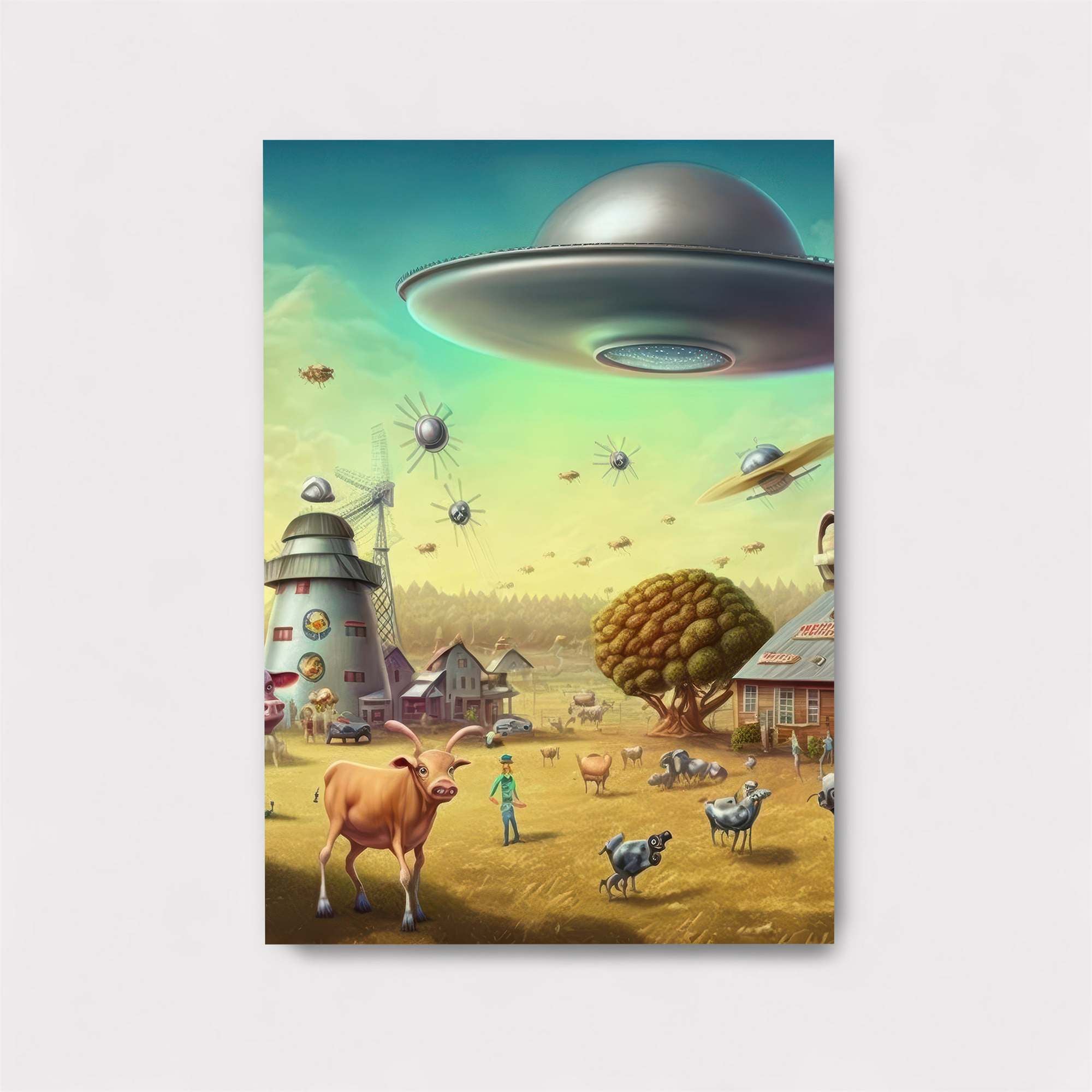 Alien Pastoral Safe Wall Magnetic / M