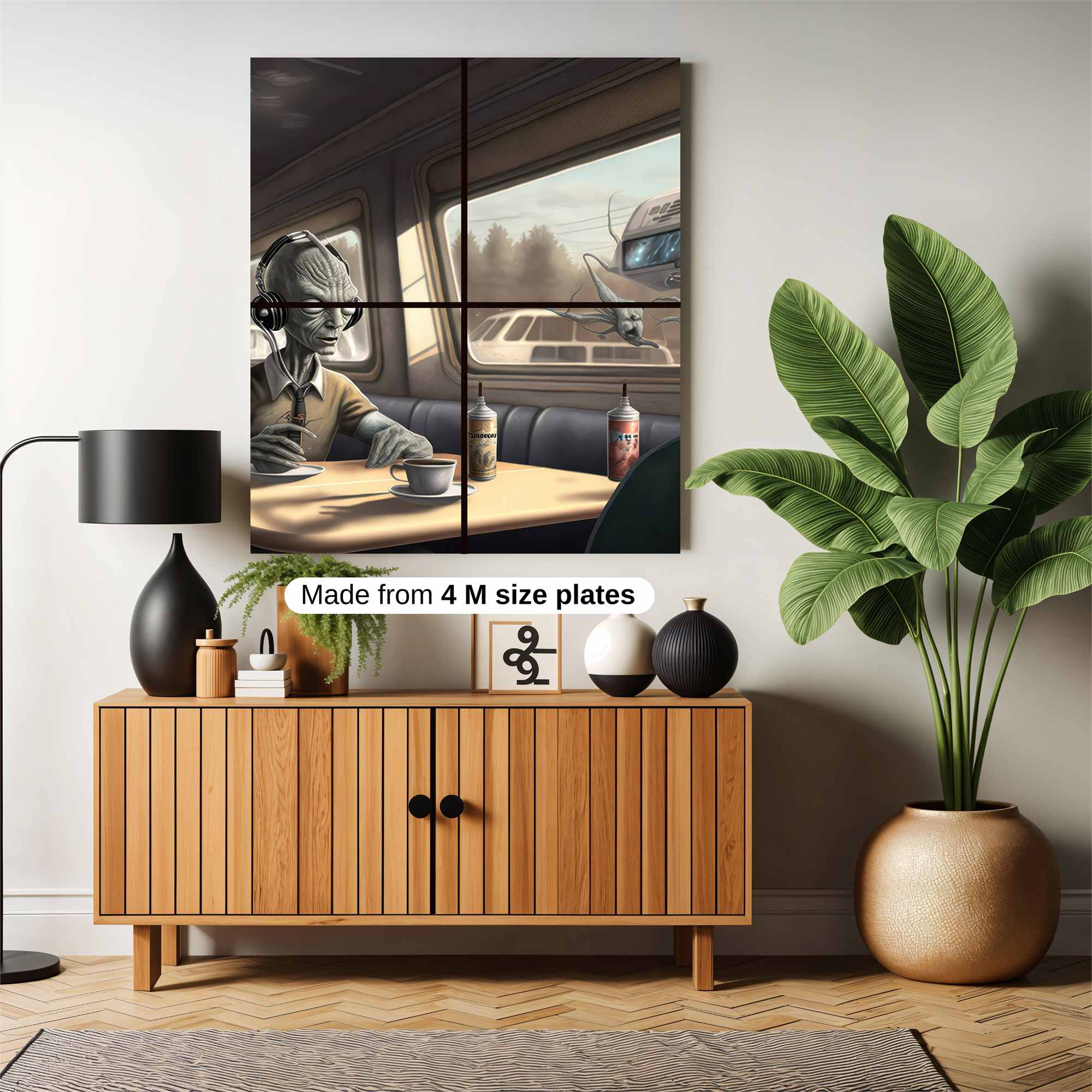 Alien Serenity Safe Wall Magnetic / M