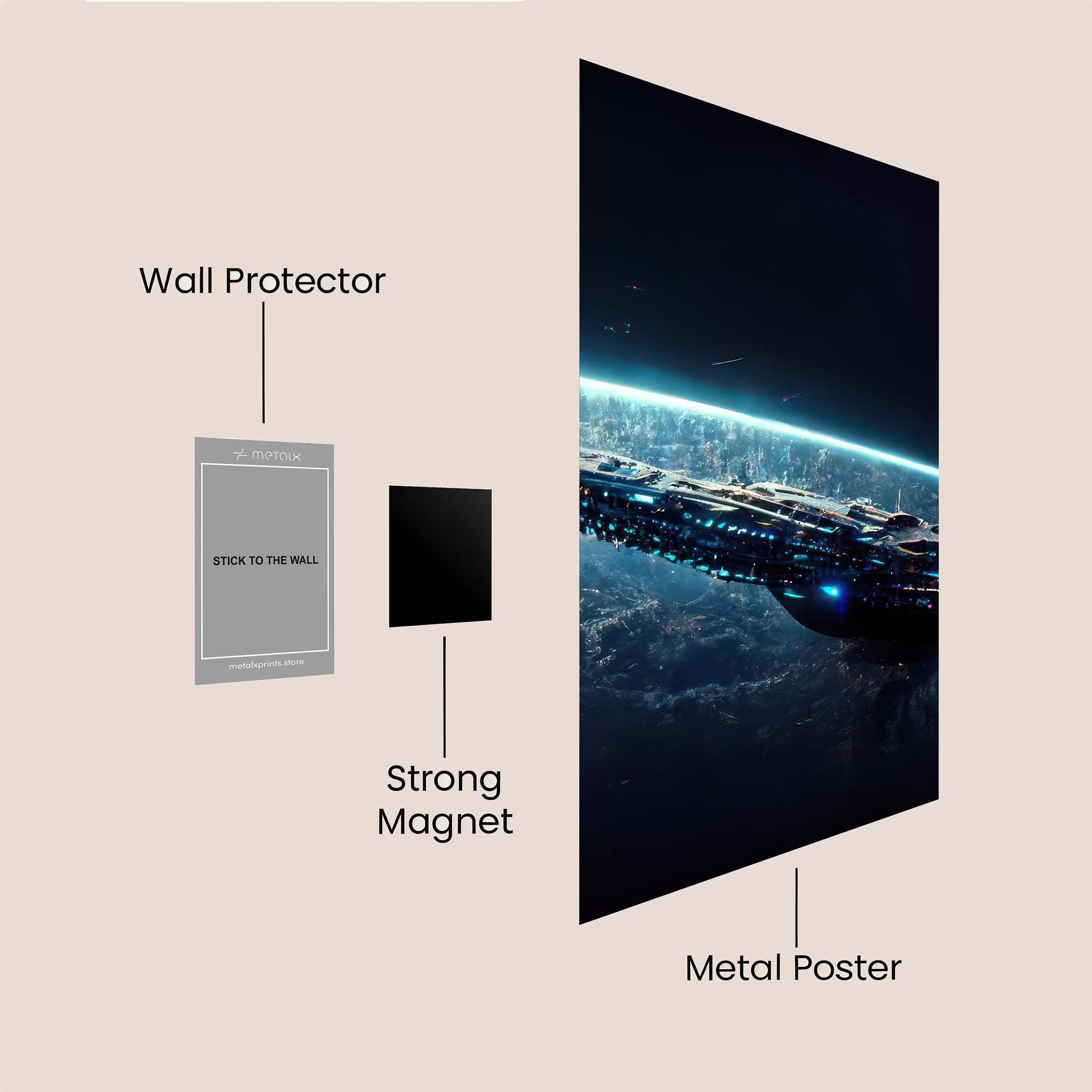 Endeavor Serene Safe Wall Magnetic / M