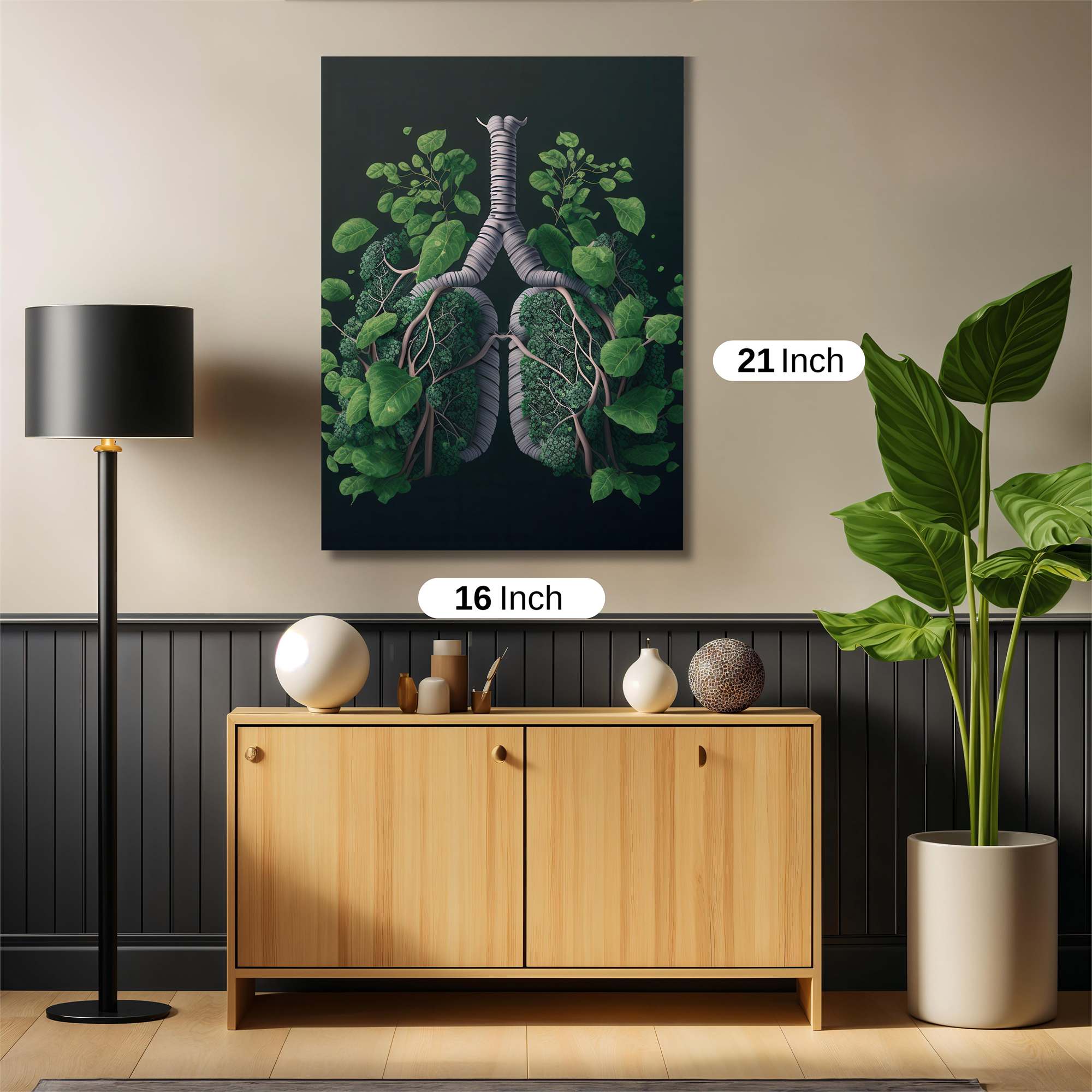 Lungs Verdant Safe Wall Magnetic / M