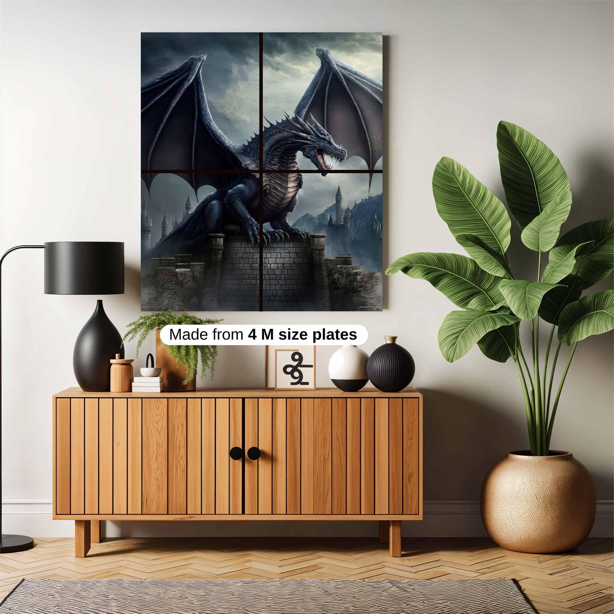 Dragon Majesty Safe Wall Magnetic / M