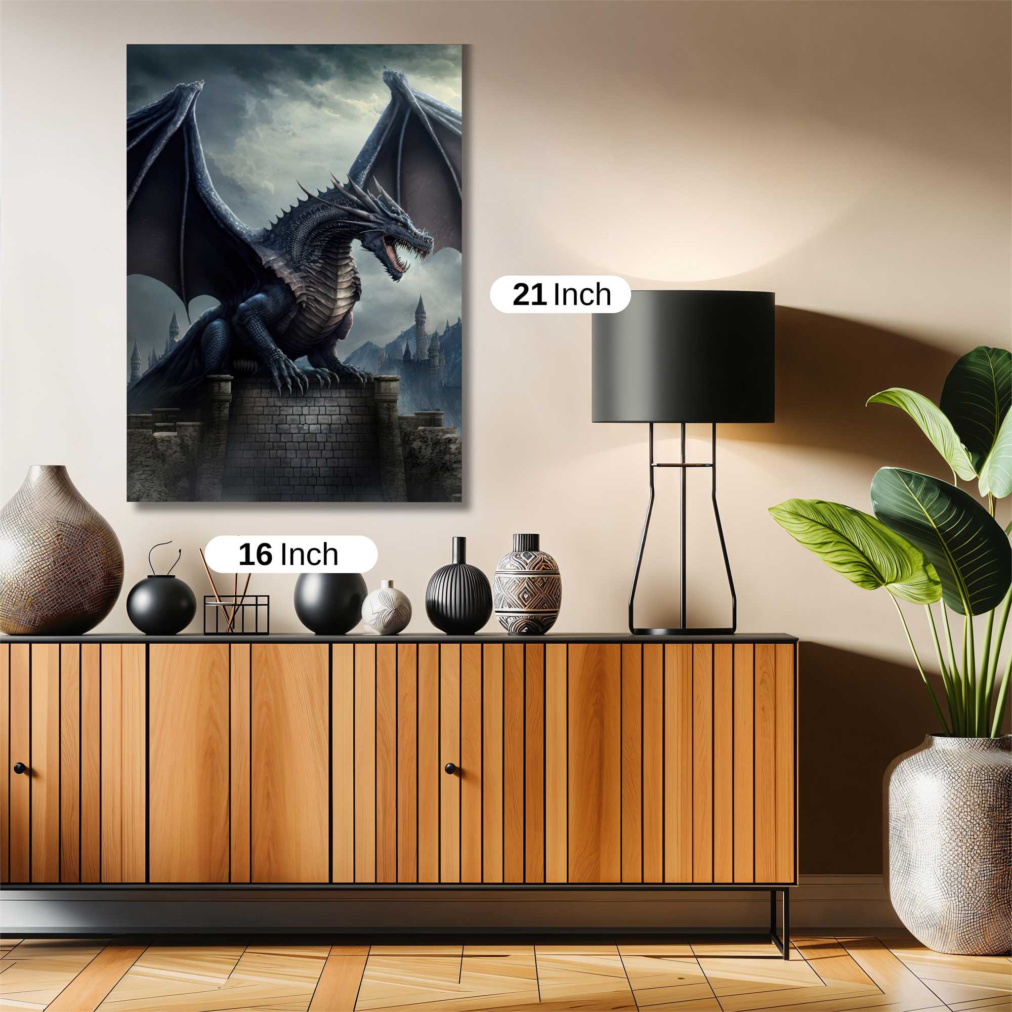 Dragon Majesty Safe Wall Magnetic / M