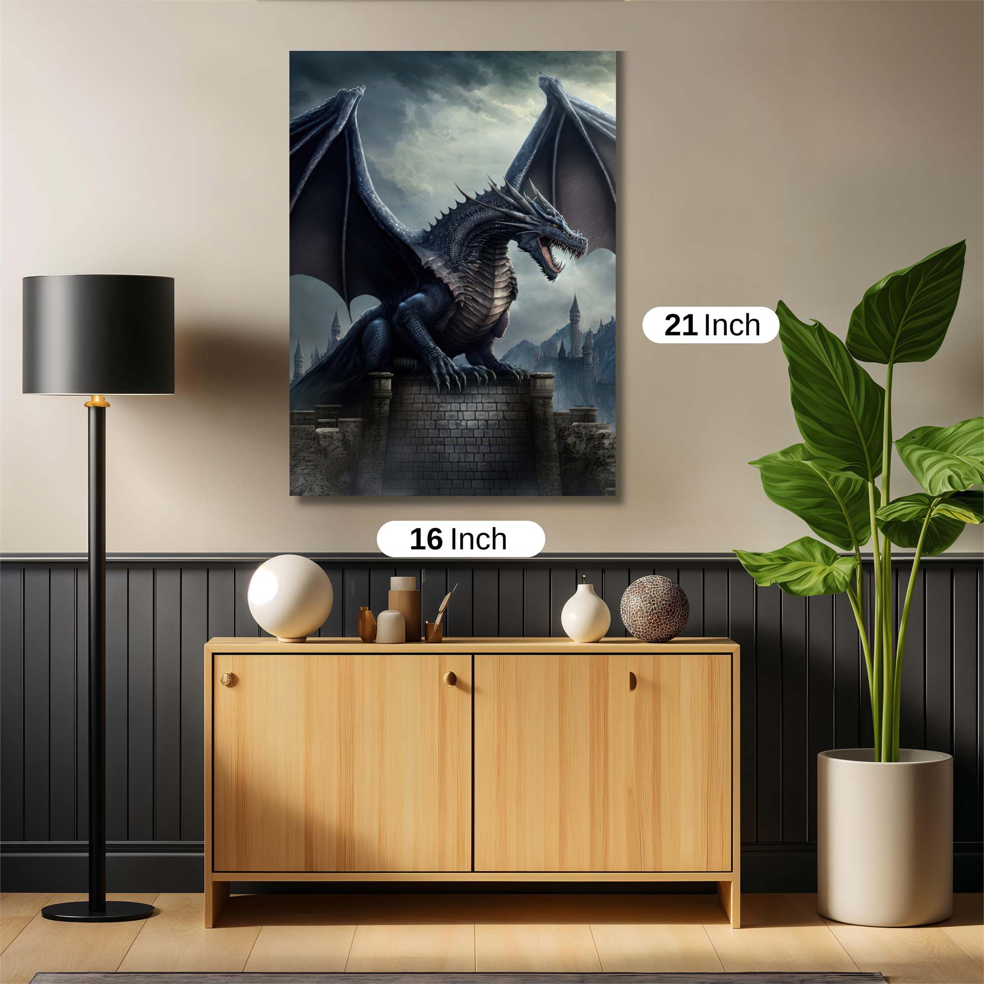 Dragon Majesty Safe Wall Magnetic / M