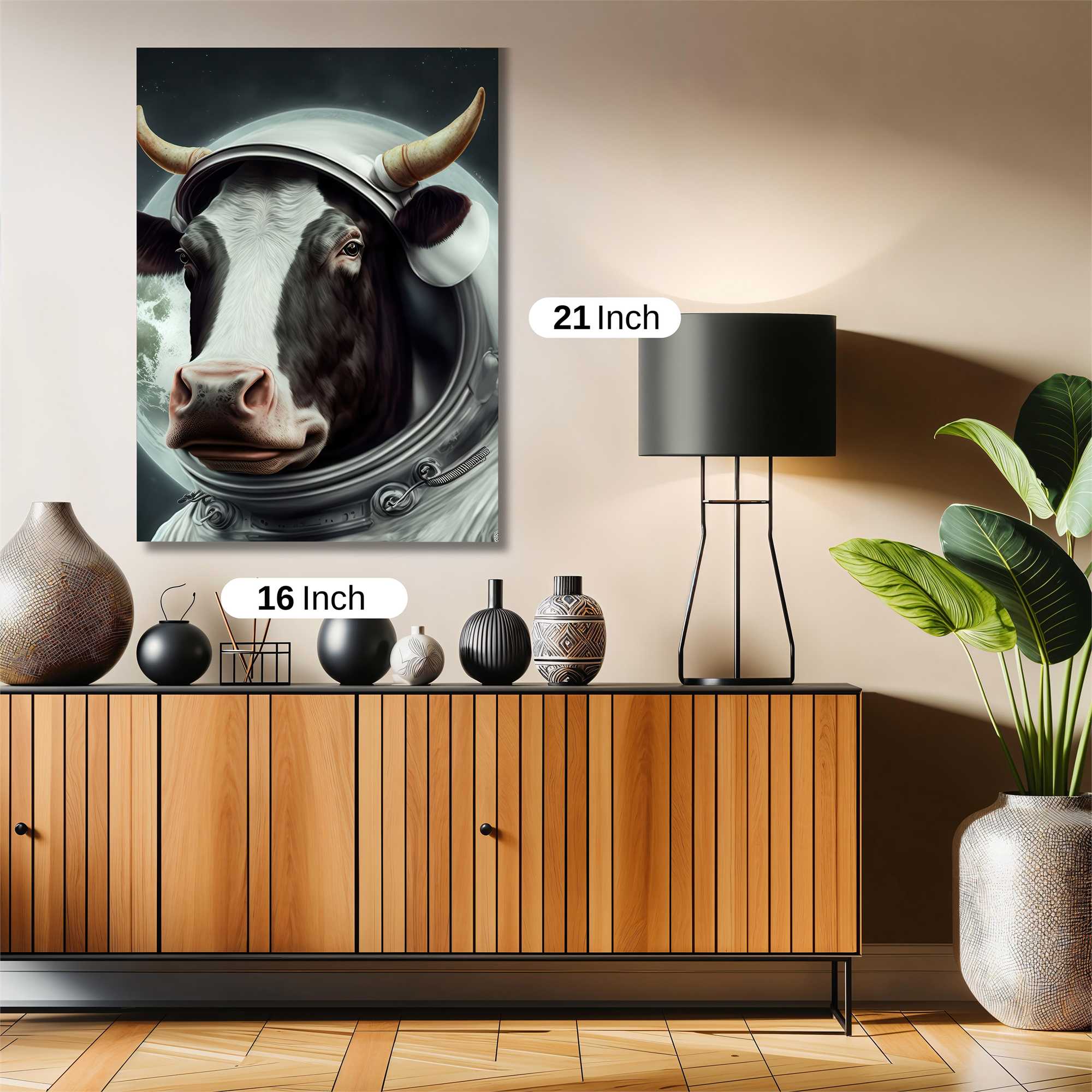 Cowstronaut Cosmic Safe Wall Magnetic / M