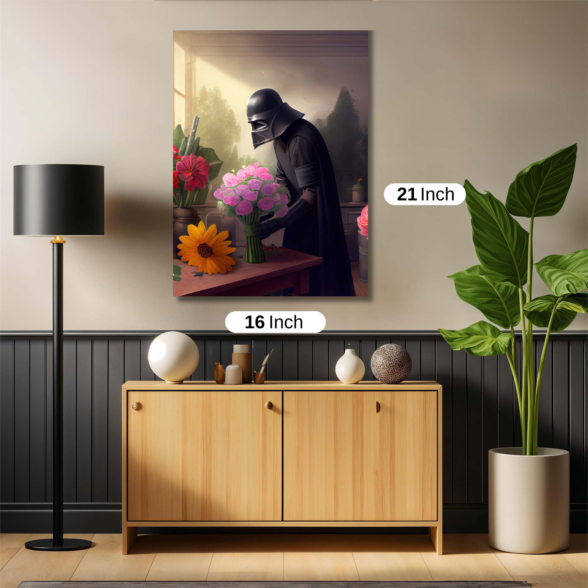 Darth Florist Safe Wall Magnetic / M