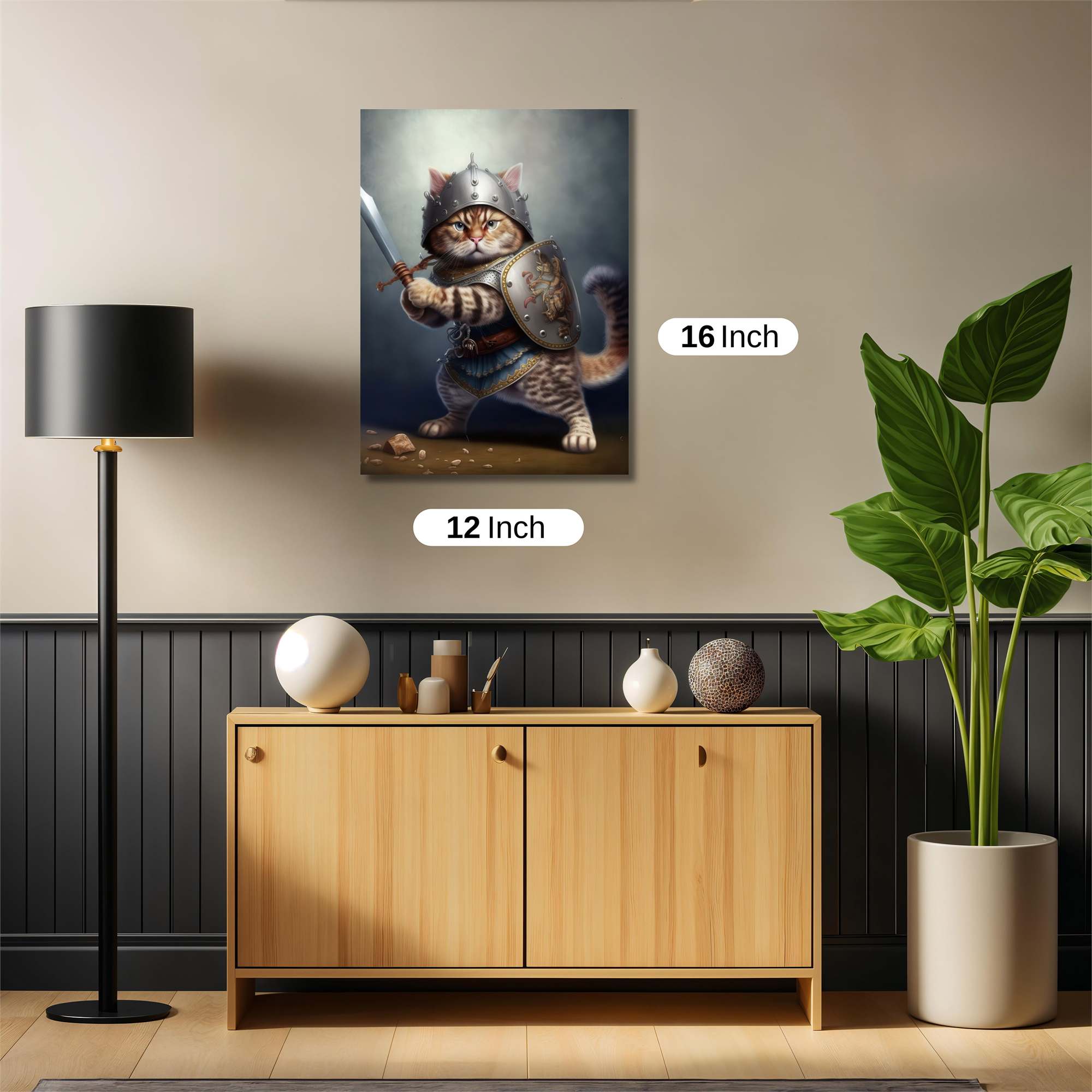 Knightly Valor Safe Wall Magnetic / M