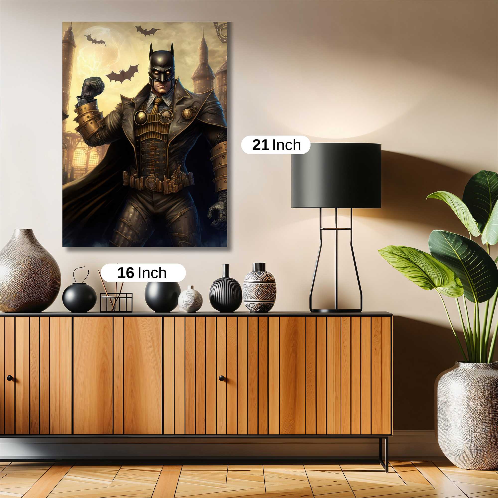 Batman Steampunk Safe Wall Magnetic / M