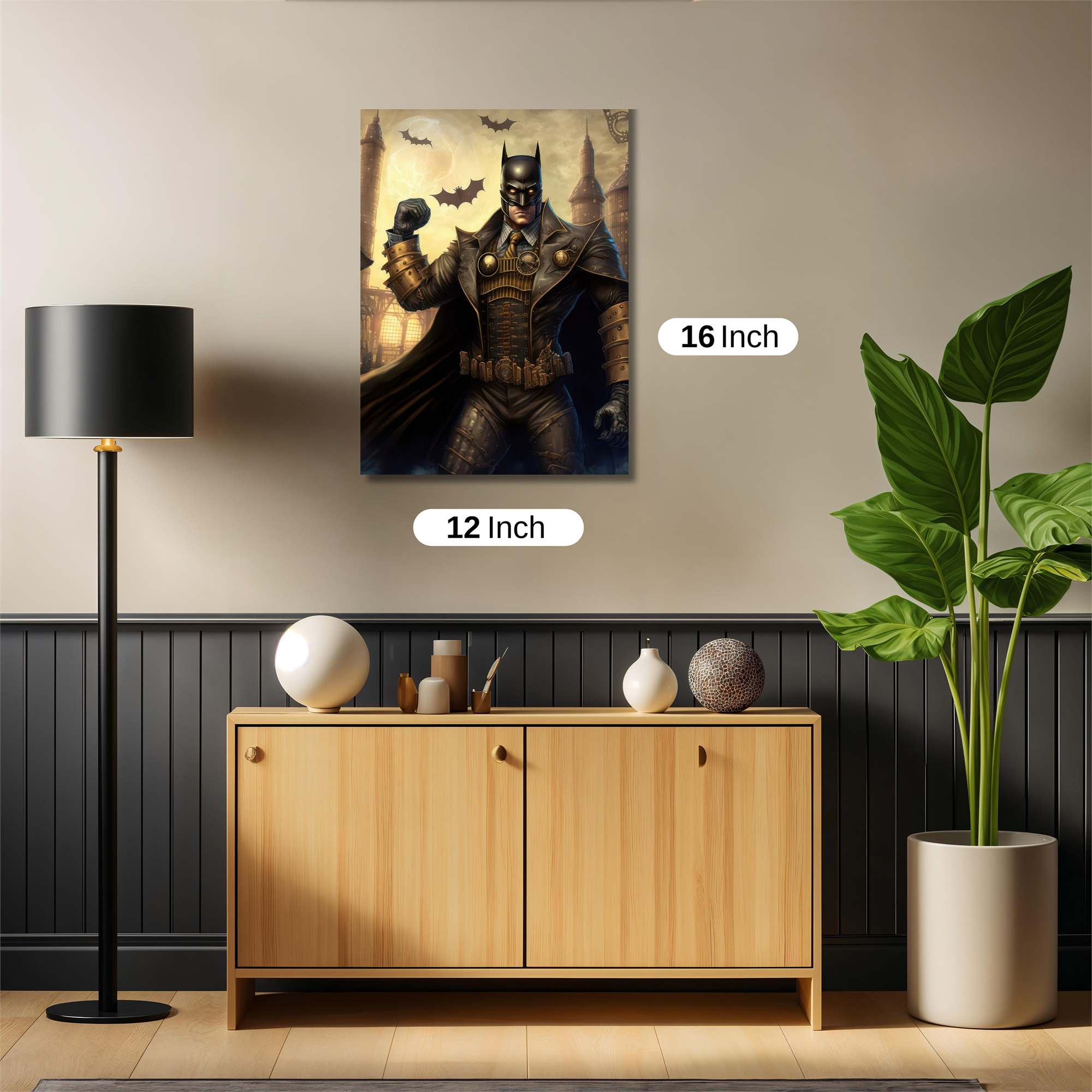 Batman Steampunk Safe Wall Magnetic / M