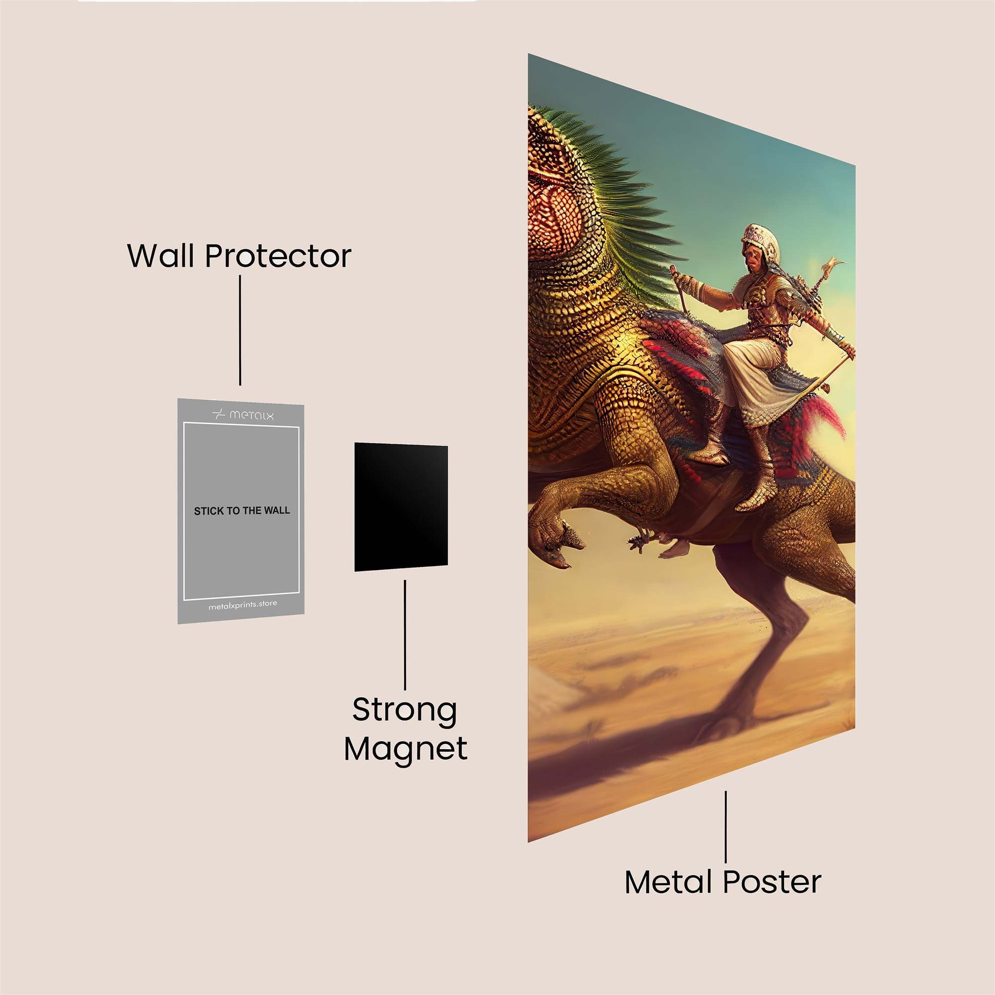 Pharaoh's Fury Safe Wall Magnetic / M