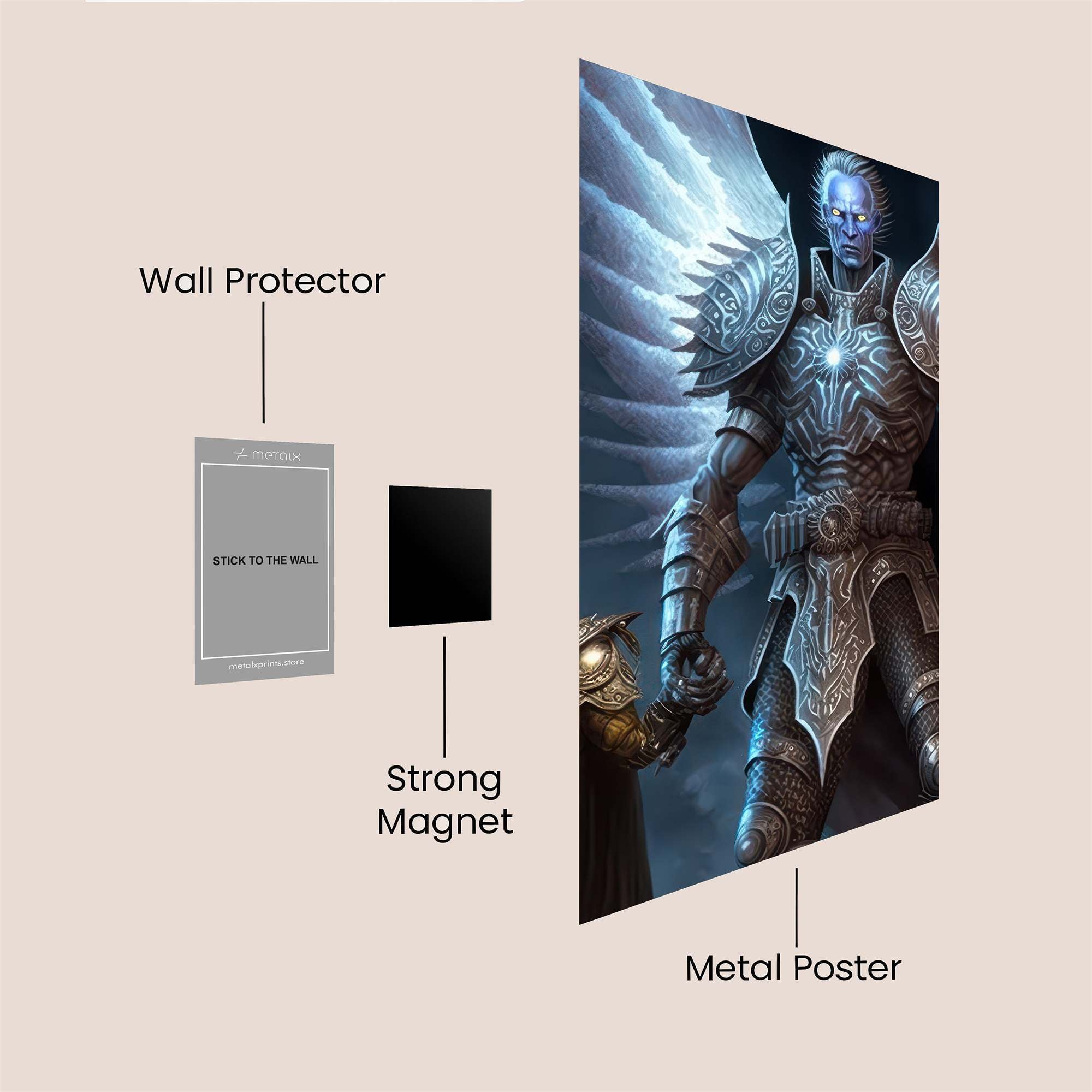 Angel Resolute Safe Wall Magnetic / M
