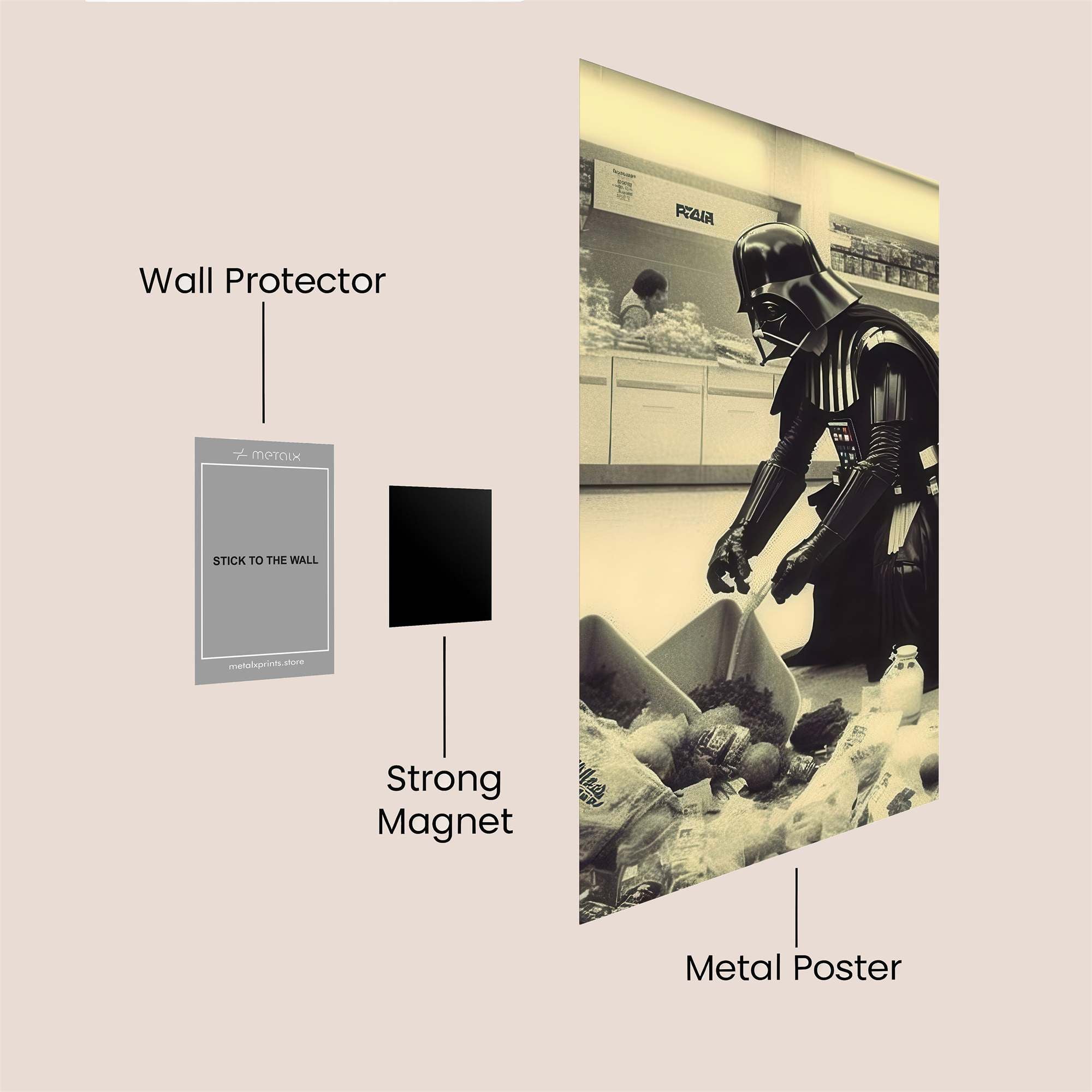 Vader Ventures Safe Wall Magnetic / M