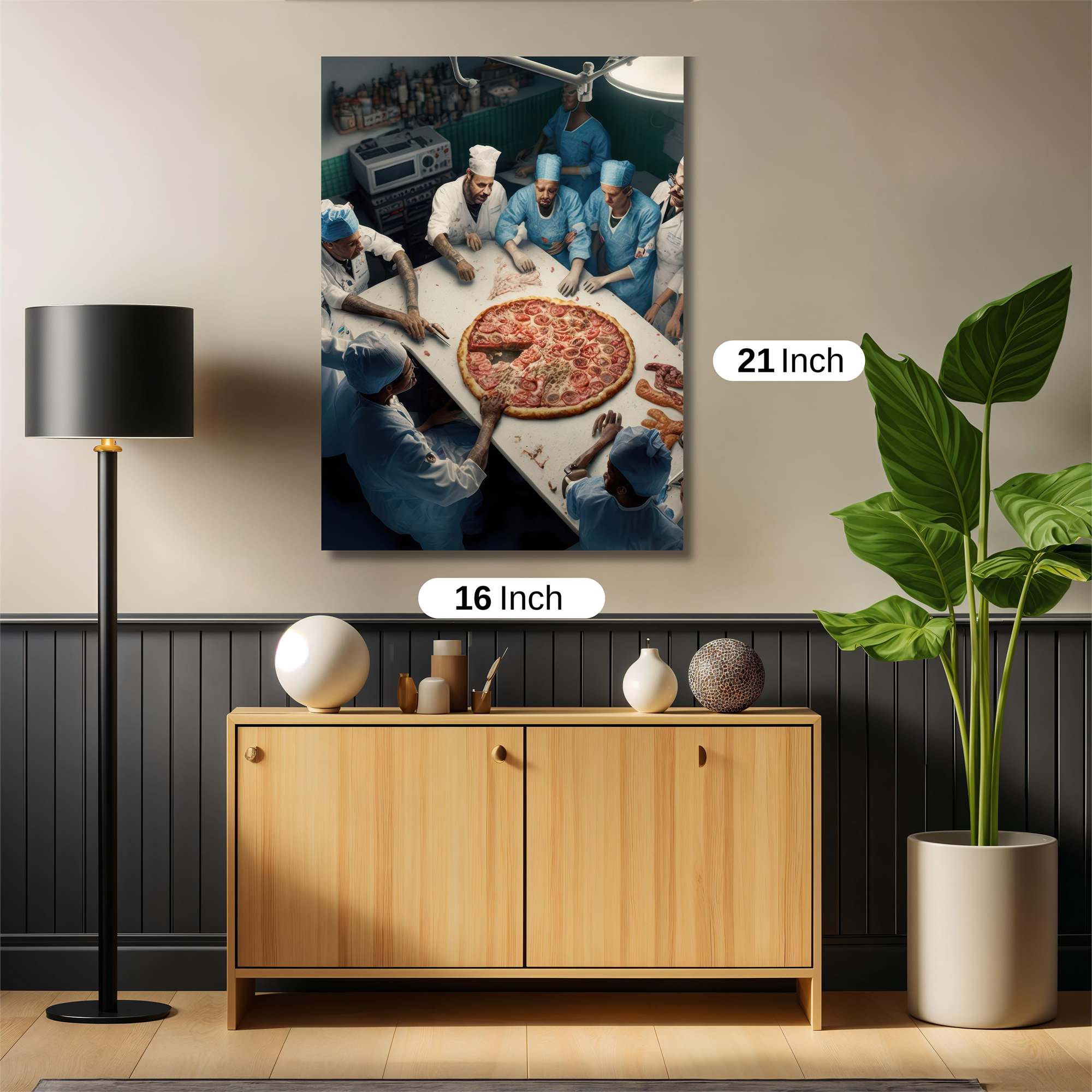 Pizza Surgeons Safe Wall Magnetic / M