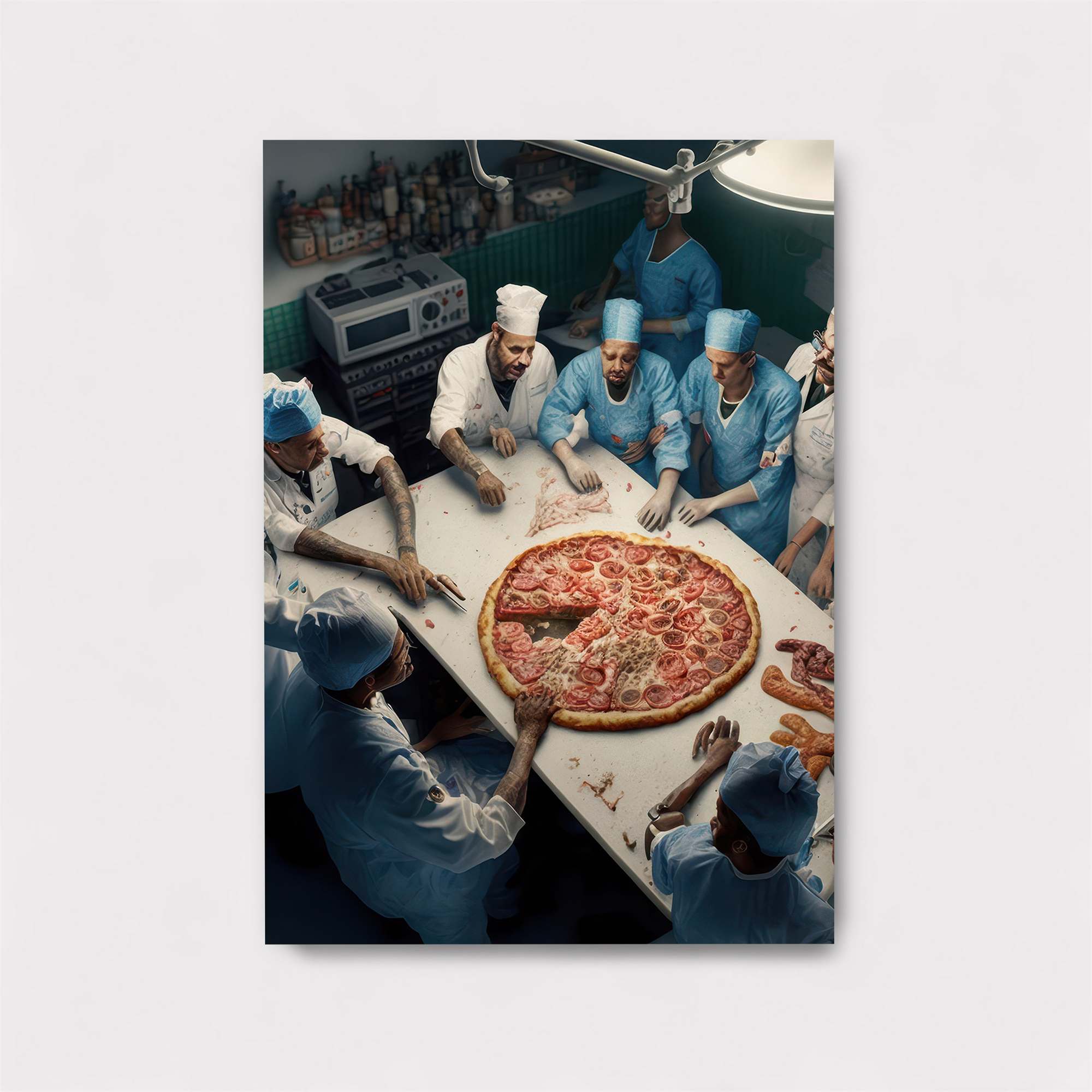 Pizza Surgeons Safe Wall Magnetic / M