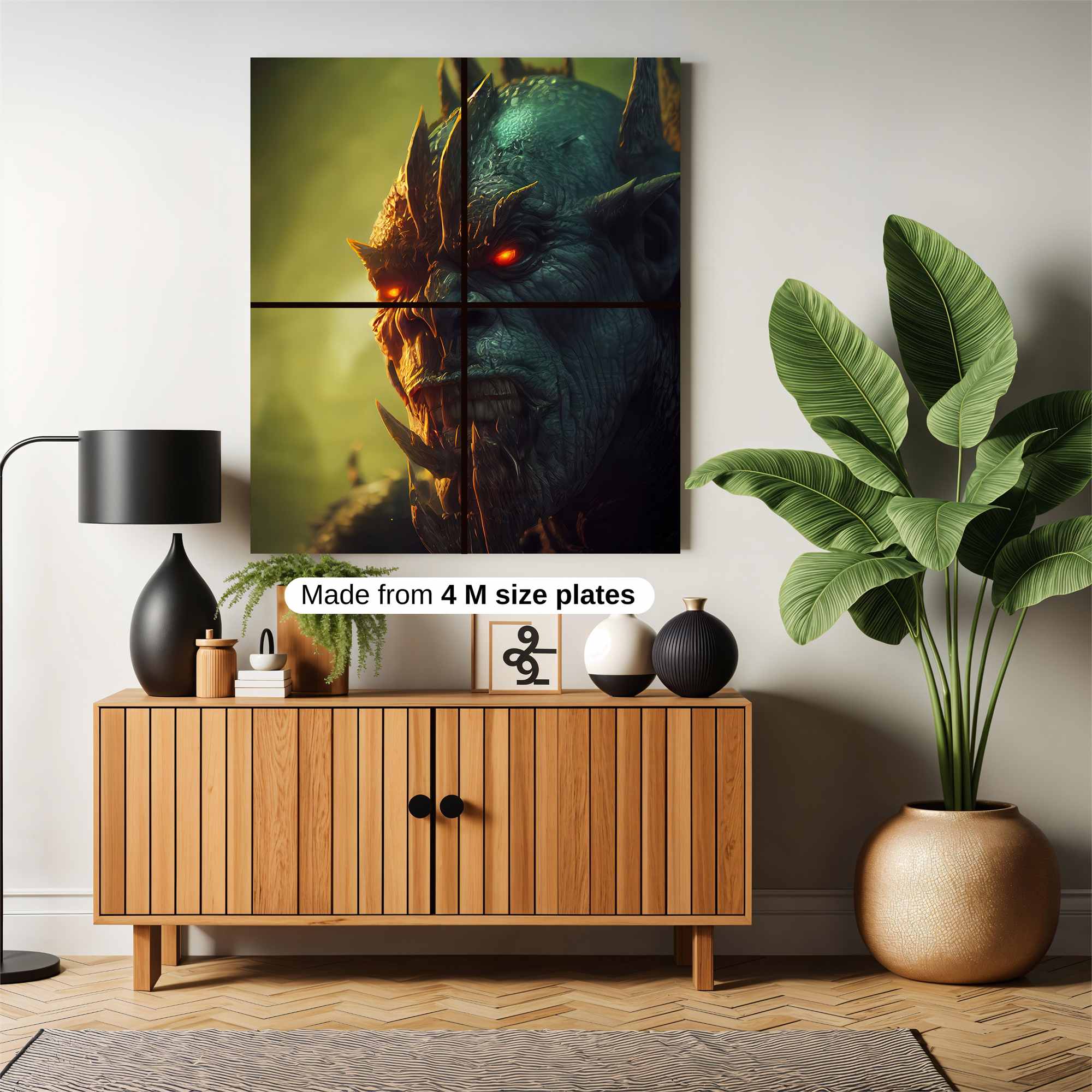 Demon Rage Safe Wall Magnetic / M