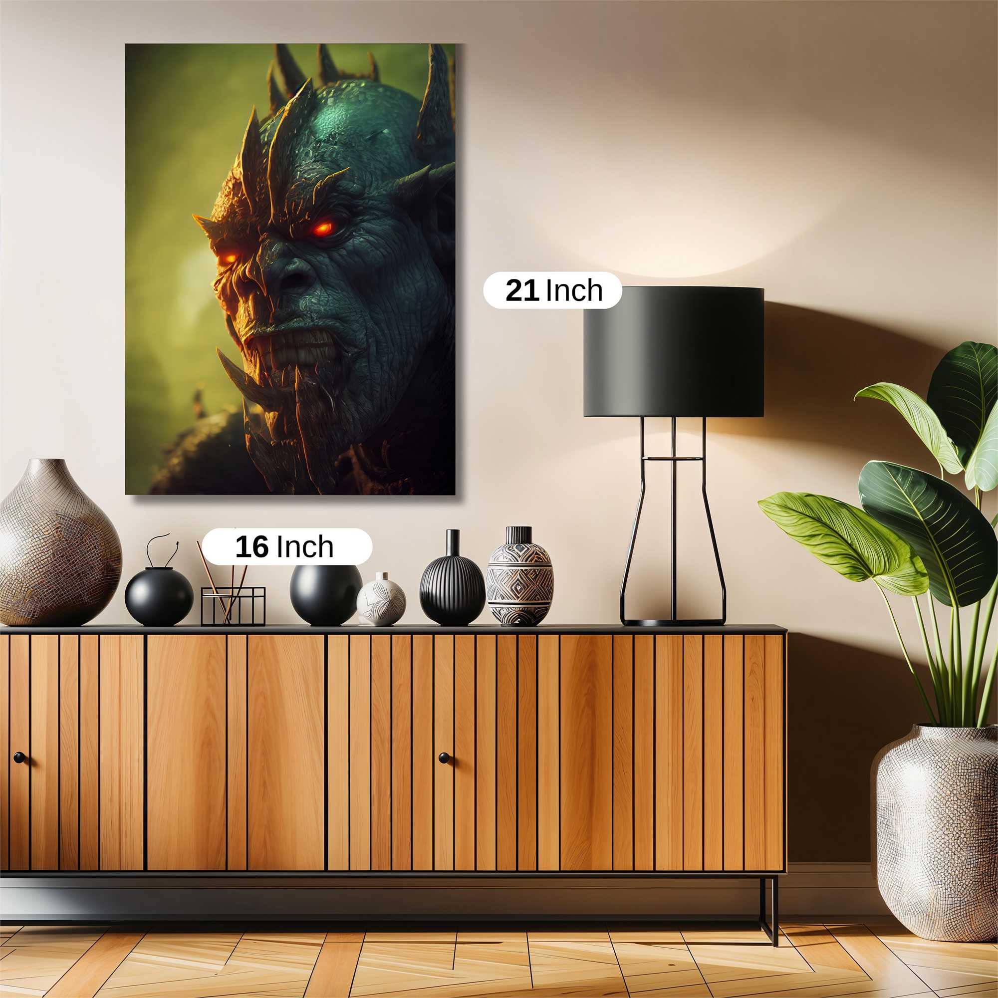 Demon Rage Safe Wall Magnetic / M