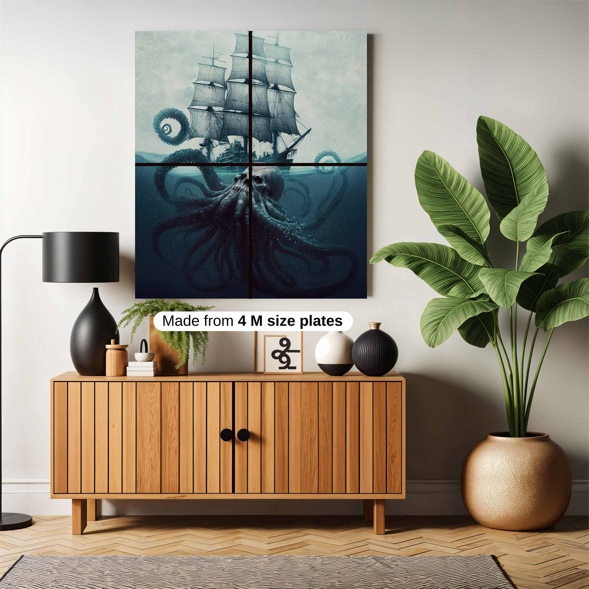 Kraken Haunting Safe Wall Magnetic / M