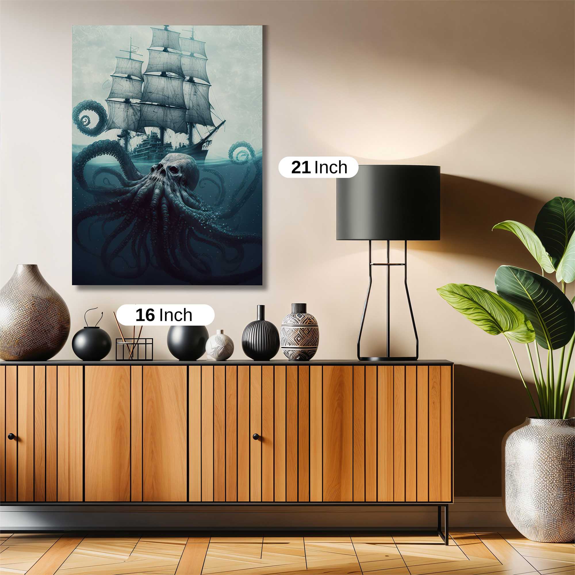Kraken Haunting Safe Wall Magnetic / M