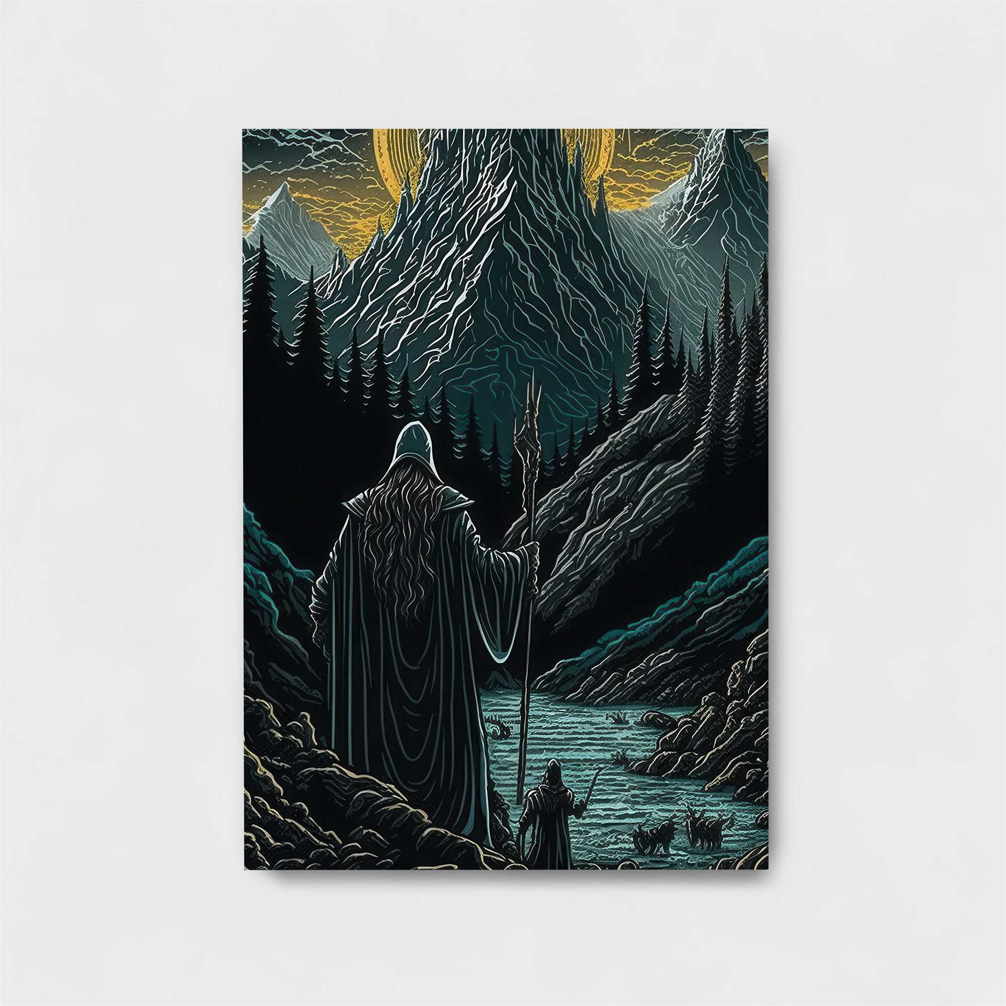 Gandalf Gloomy Safe Wall Magnetic / M