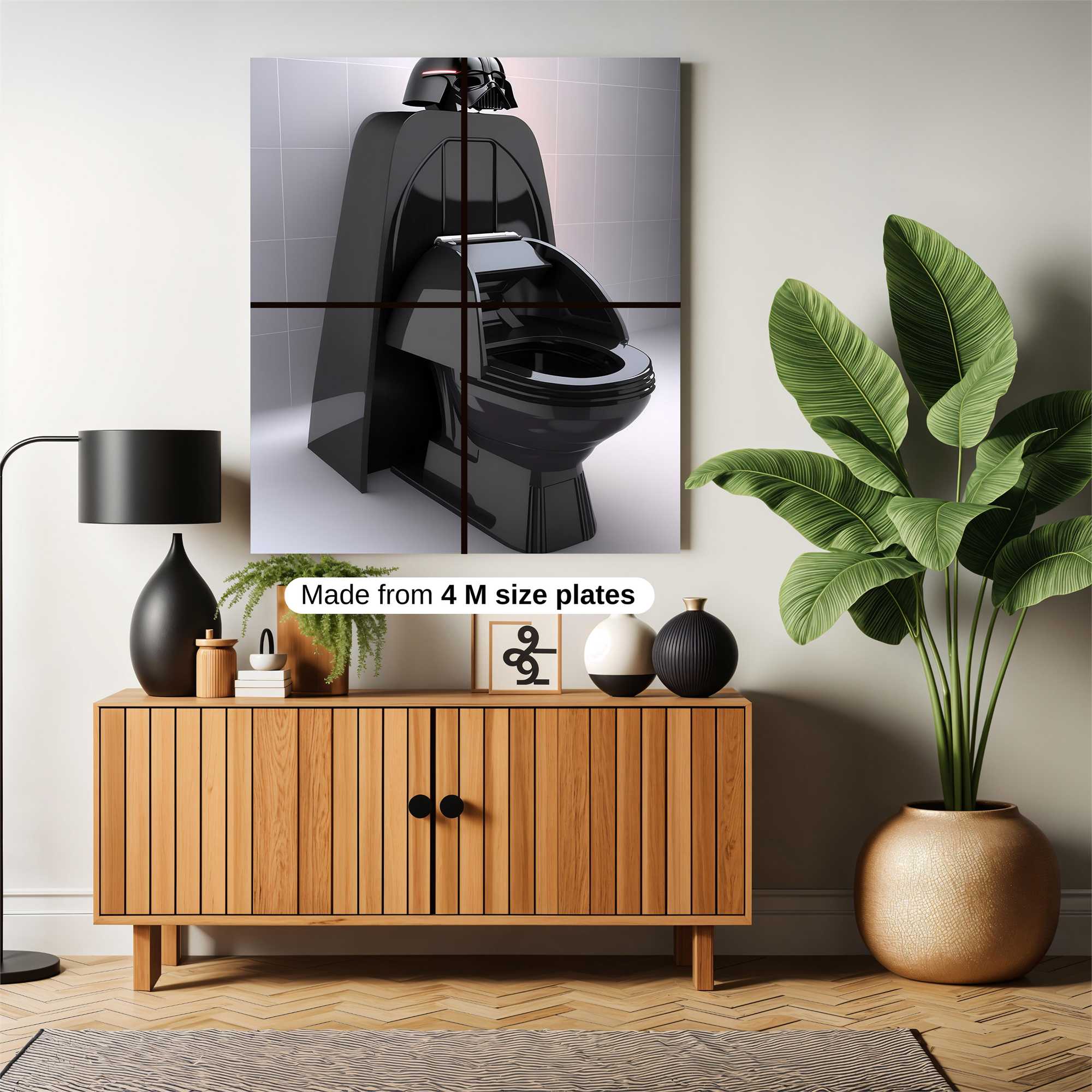 Darth Throne Safe Wall Magnetic / M