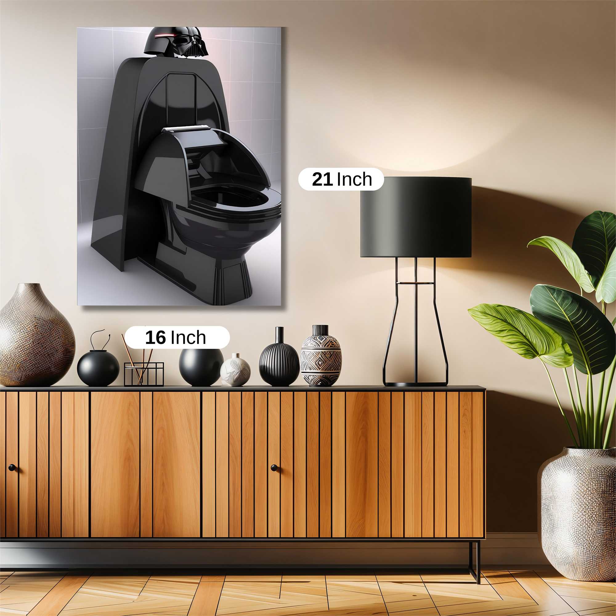 Darth Throne Safe Wall Magnetic / M