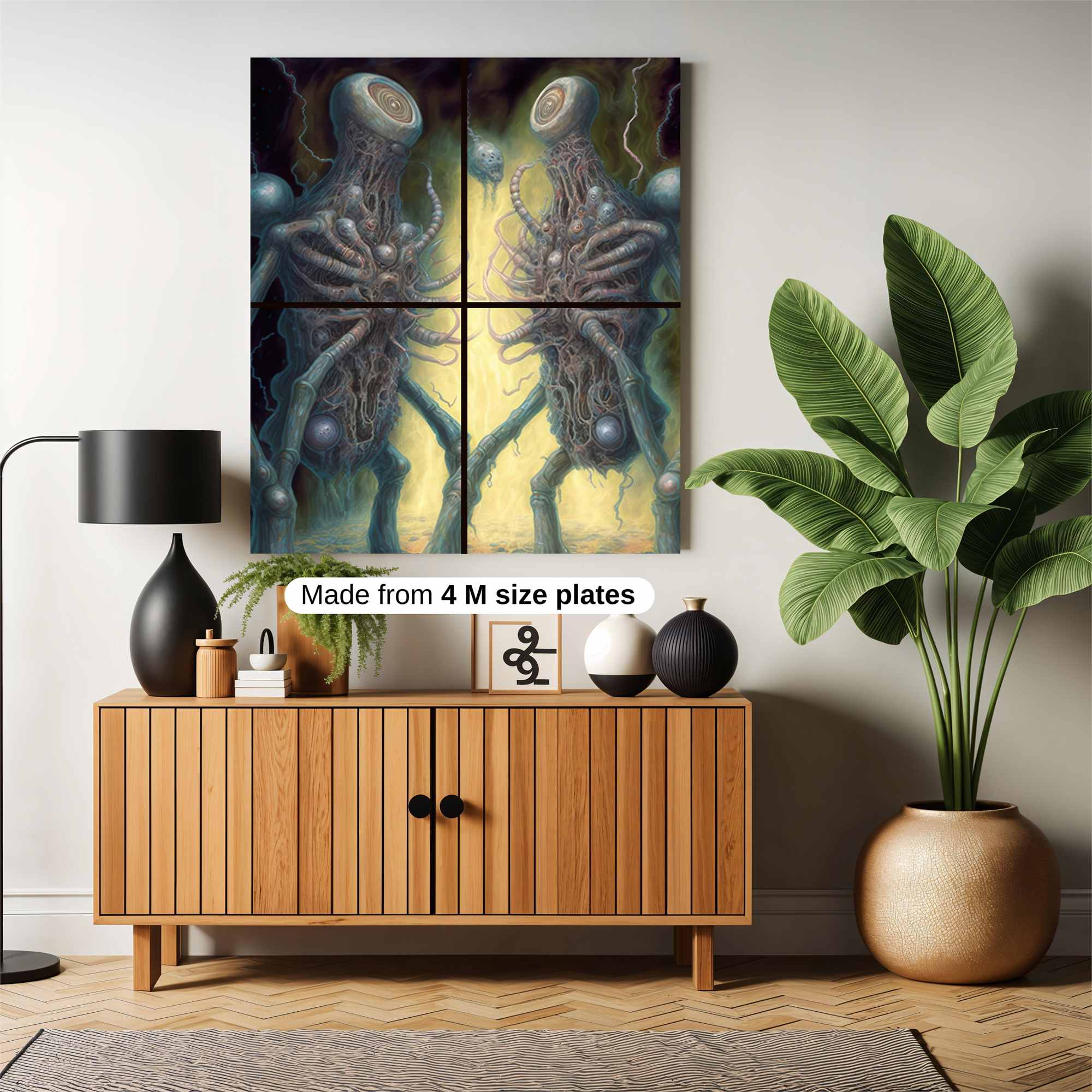 Alien Enigma Safe Wall Magnetic / M
